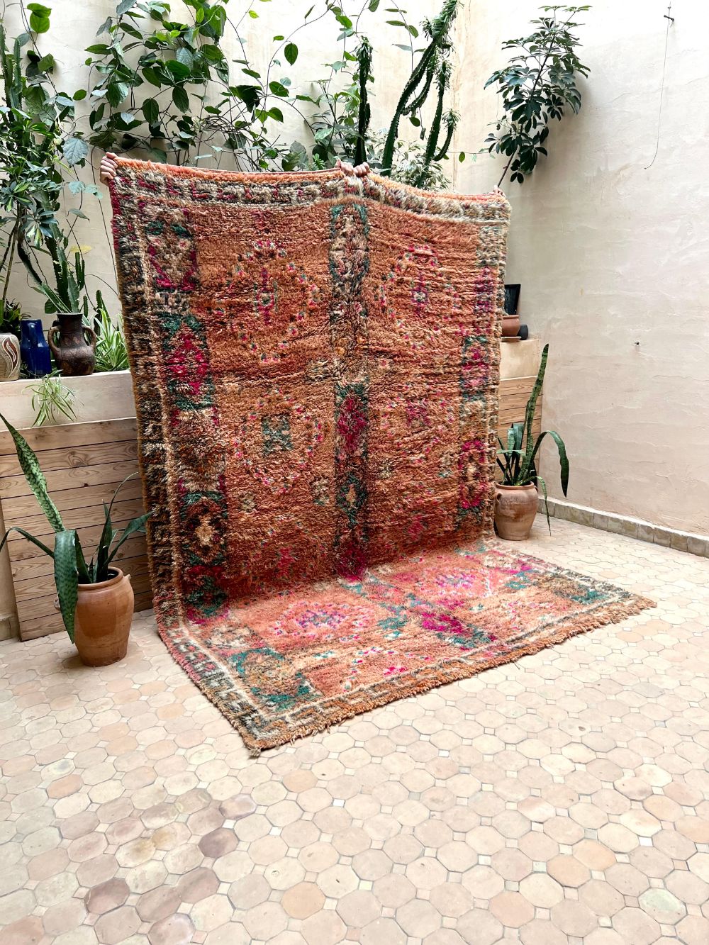 Moroccan Vintage Boujaad Rug 295x200cm