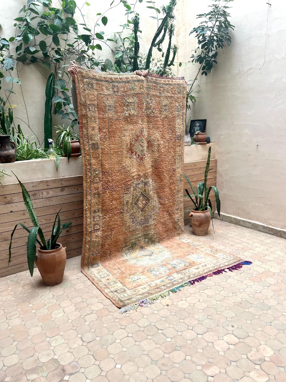 Marokkolainen vintage Boujaad matto 275x145cm