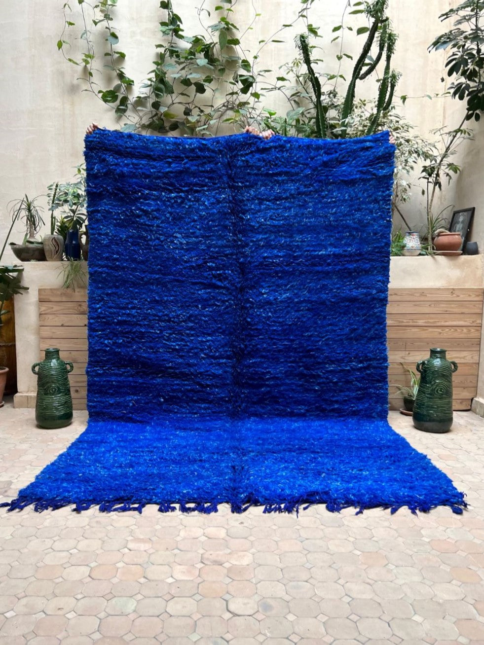 Moroccan Vintage Monochrome Rug 305x200cm