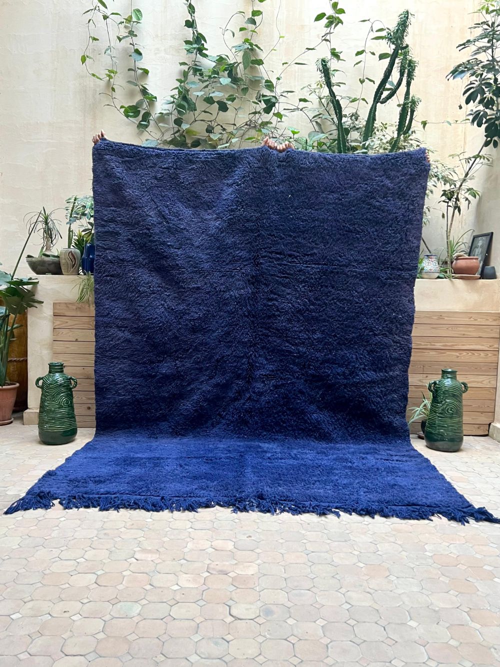 Moroccan Vintage Monochrome Rug 300x210cm