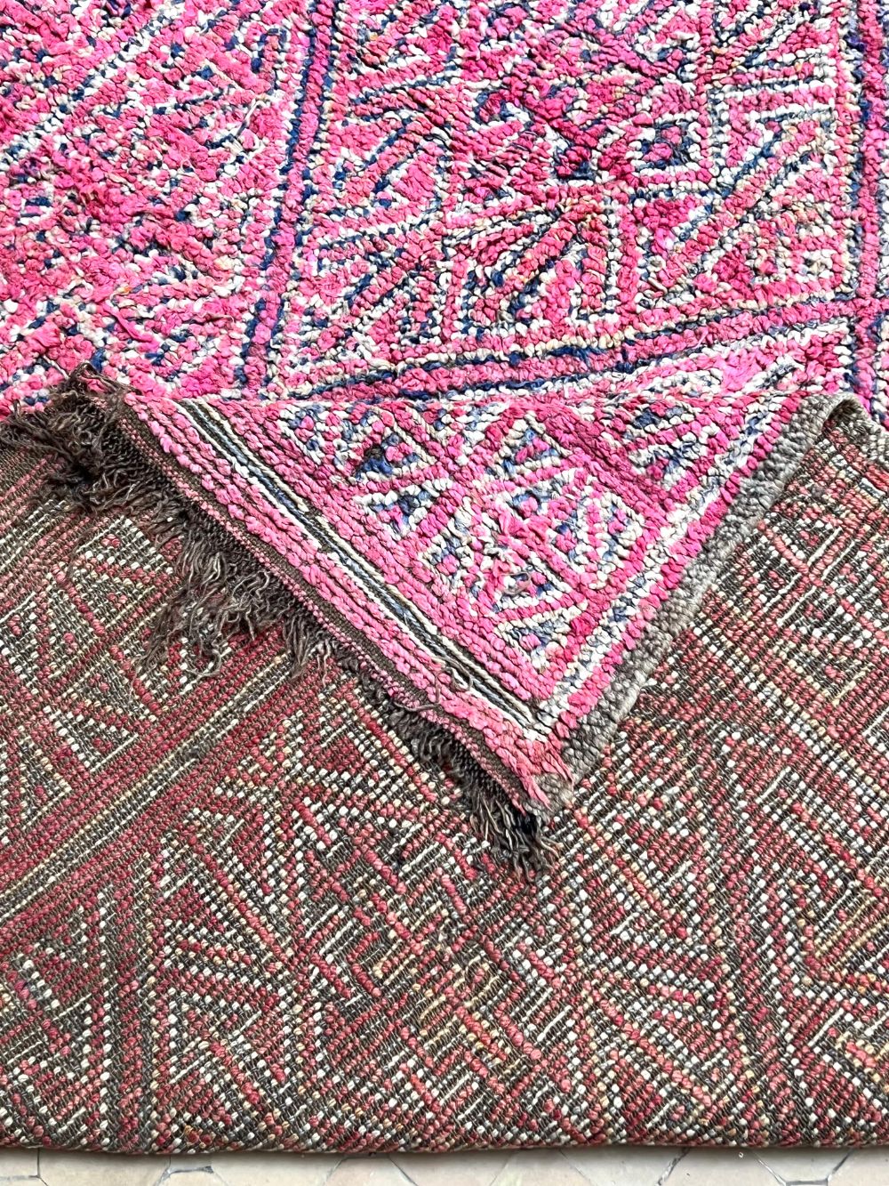 Marokkolainen vintage Zayane matto 270x165cm