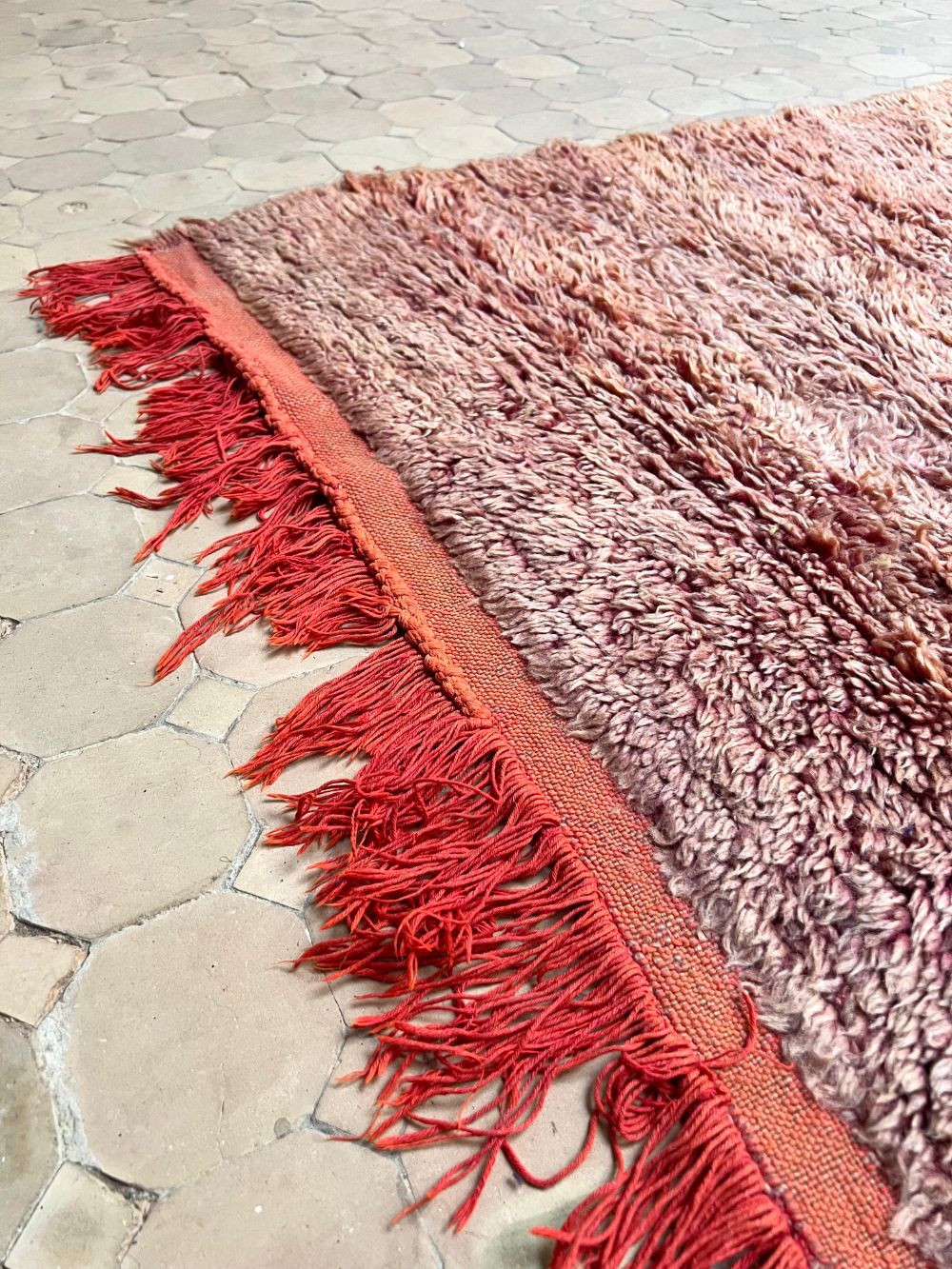 Moroccan Vintage Monochrome Rug 300x175cm