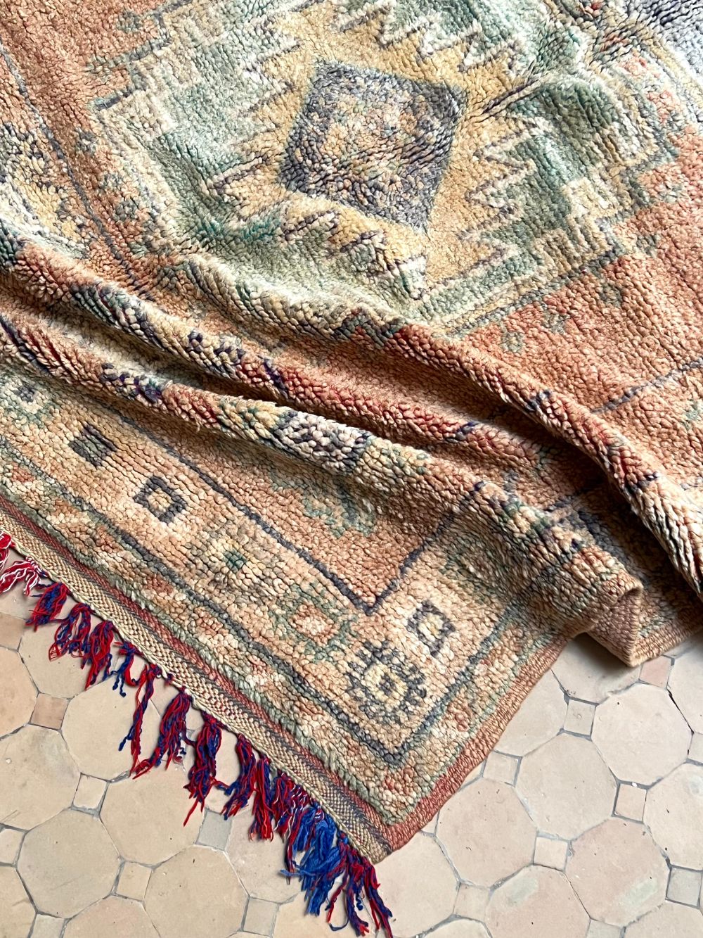 Marokkolainen vintage Boujaad matto 275x145cm