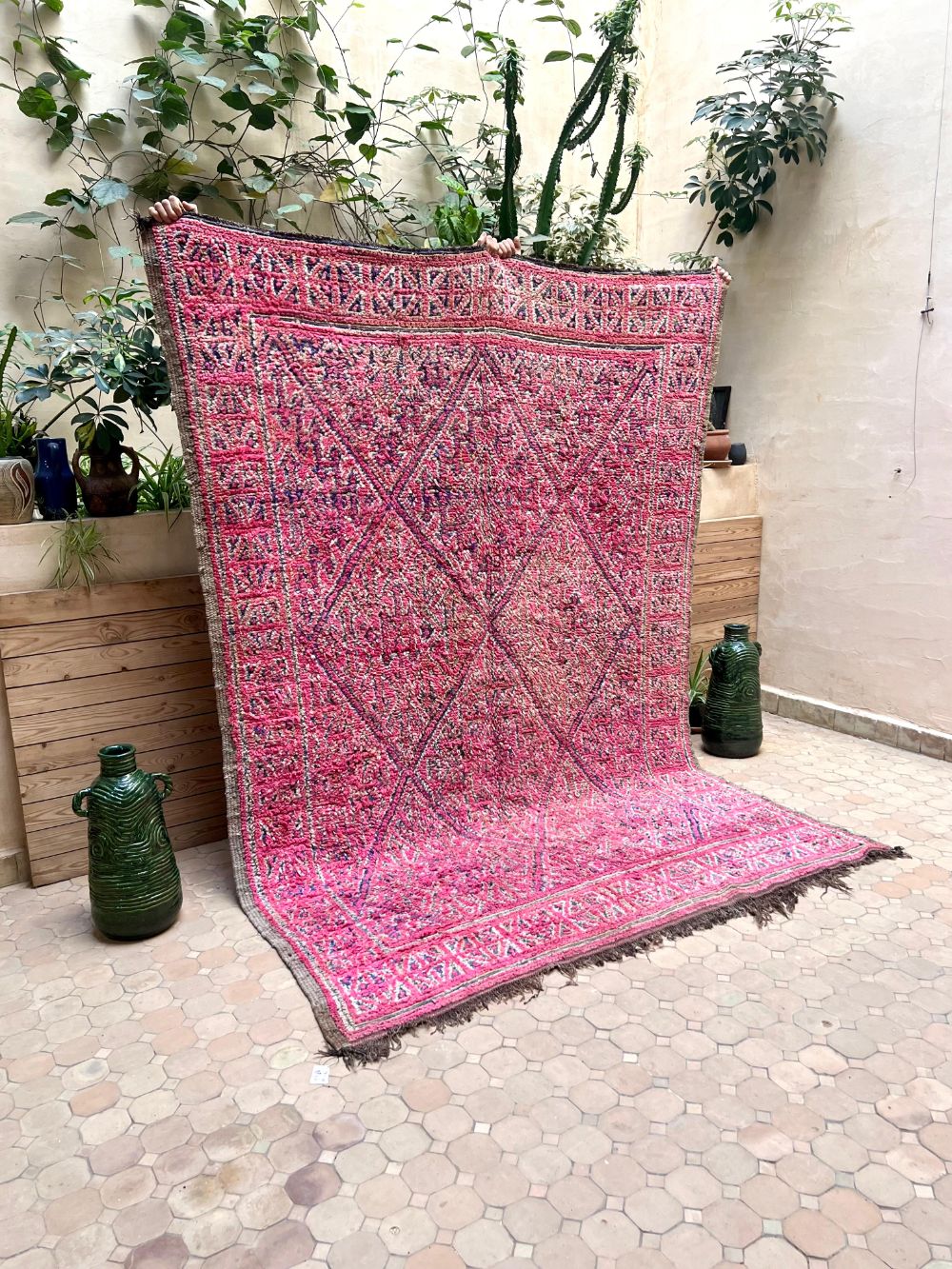 Marokkolainen vintage Zayane matto 270x165cm