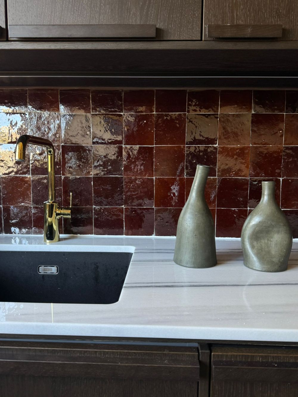 Moroccan Zellige Tiles: Burned Brown / m²