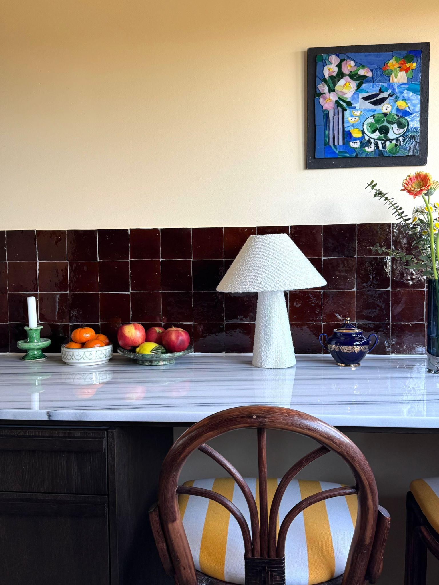 Moroccan Zellige Tiles: Burned Brown / m²