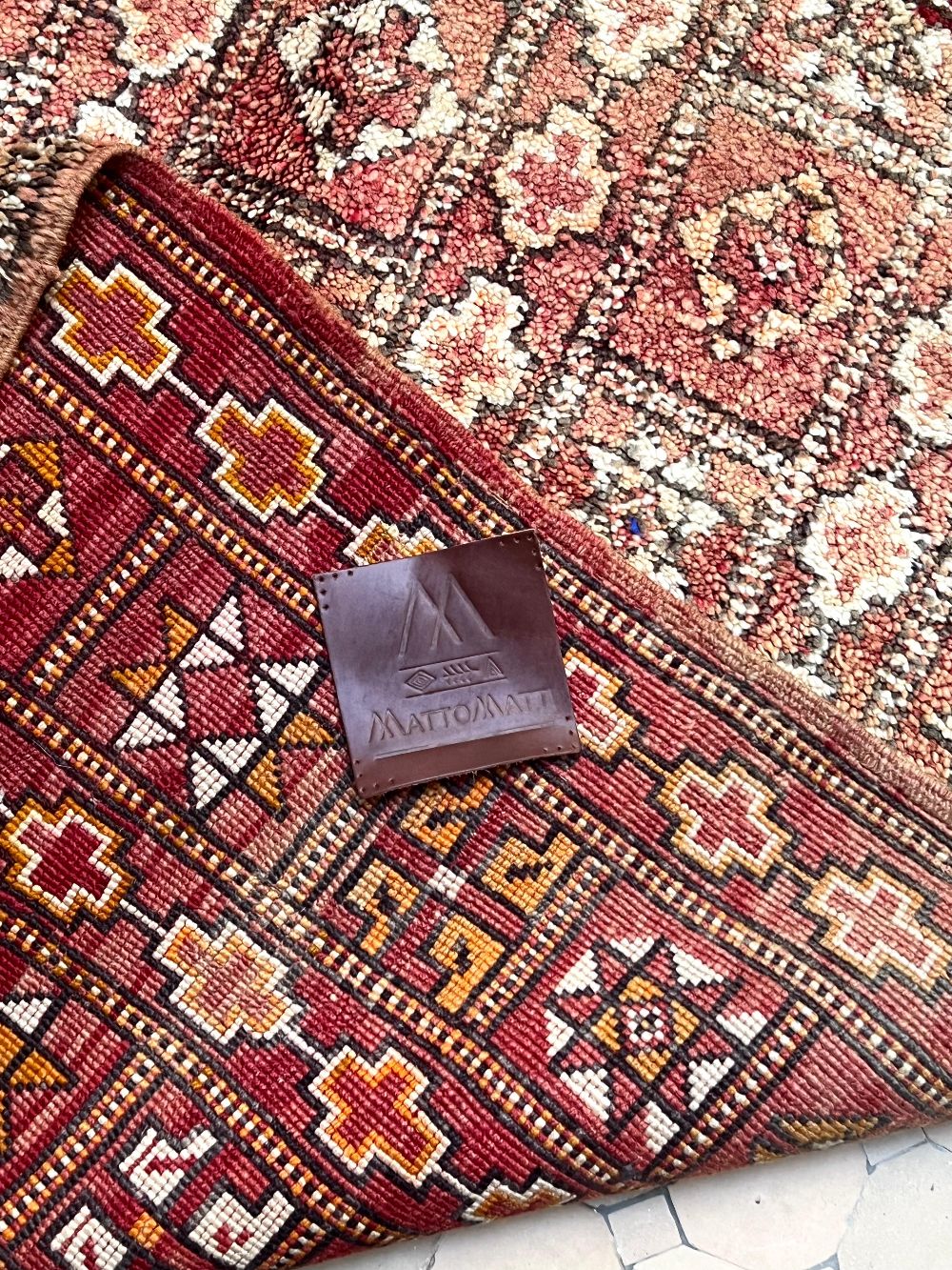 Moroccan Vintage Taznakht Rug 225x145cm
