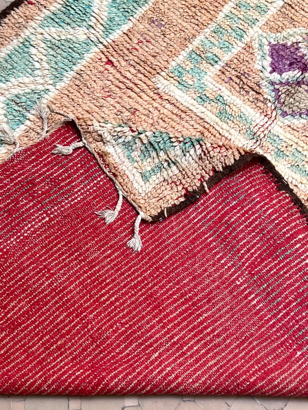 Moroccan Vintage Boujaad Rug 295x155cm