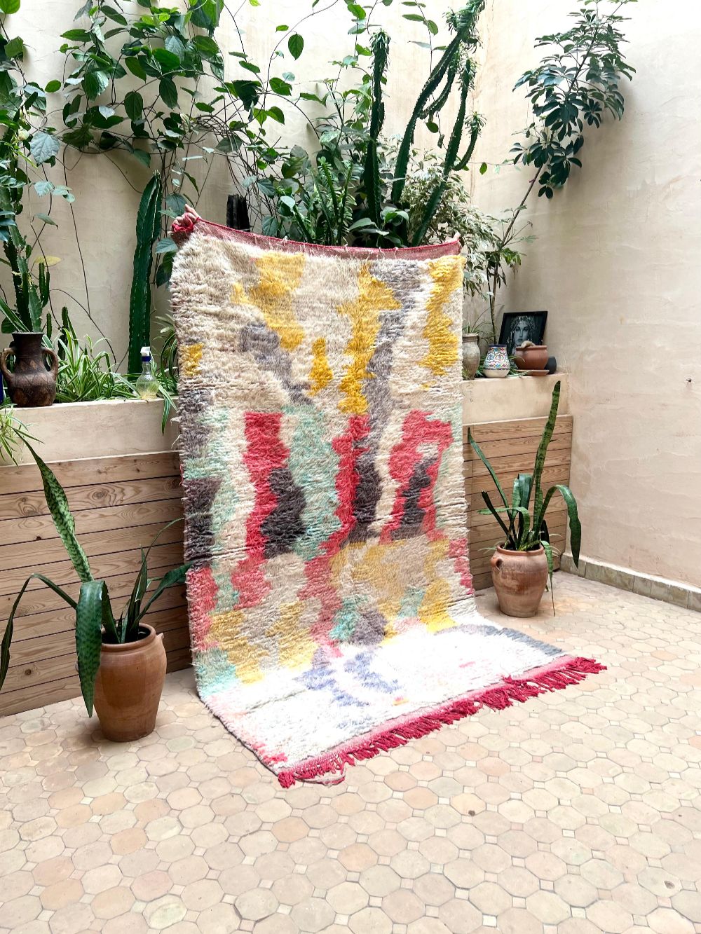 Marokkolainen Azilal-matto 230x145cm