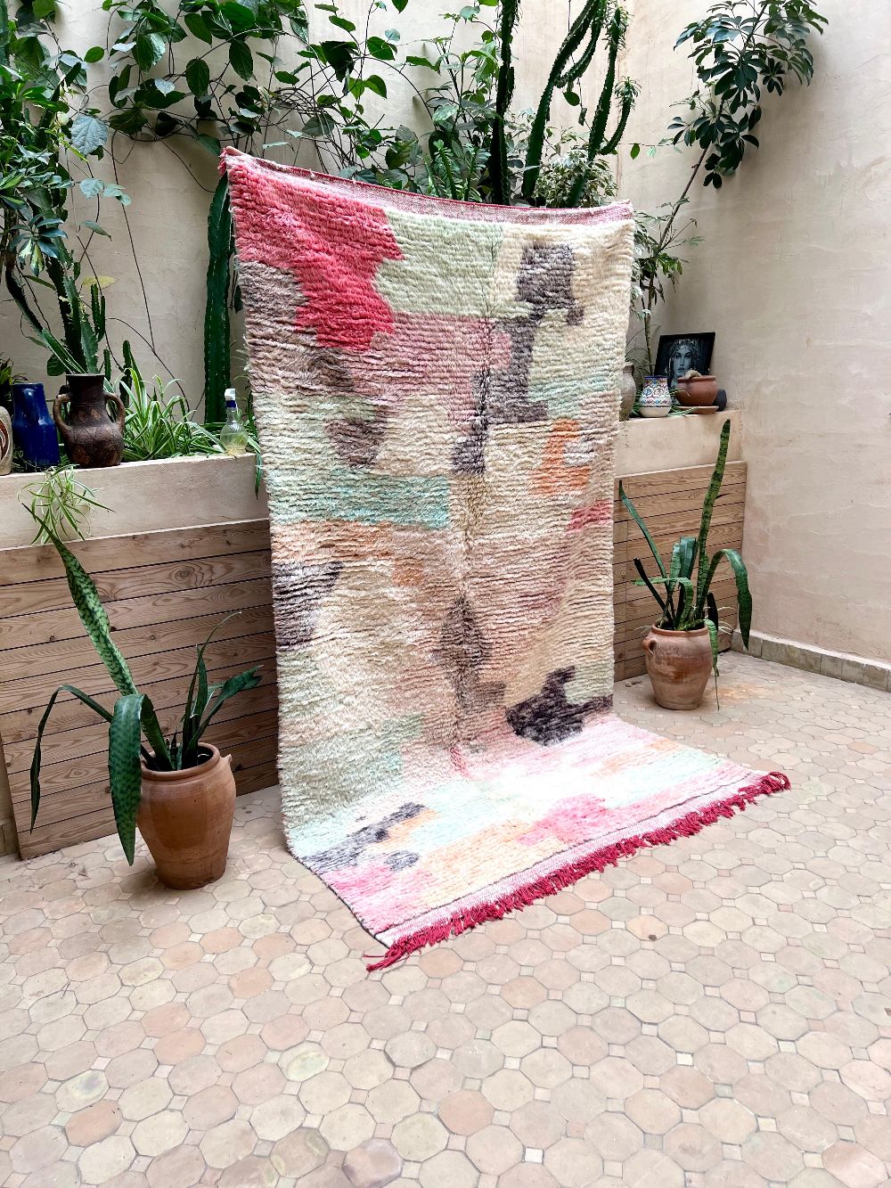 Marokkolainen Azilal-matto 250x145cm