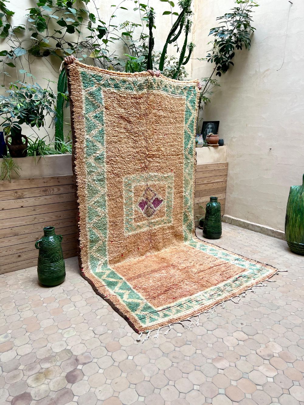 Moroccan Vintage Boujaad Rug 295x155cm