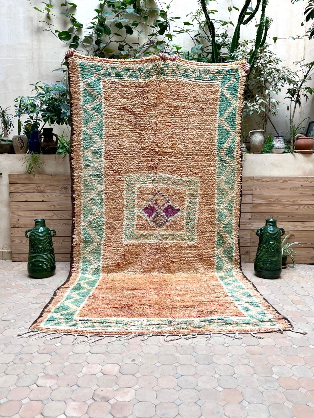 Moroccan Vintage Boujaad Rug 295x155cm