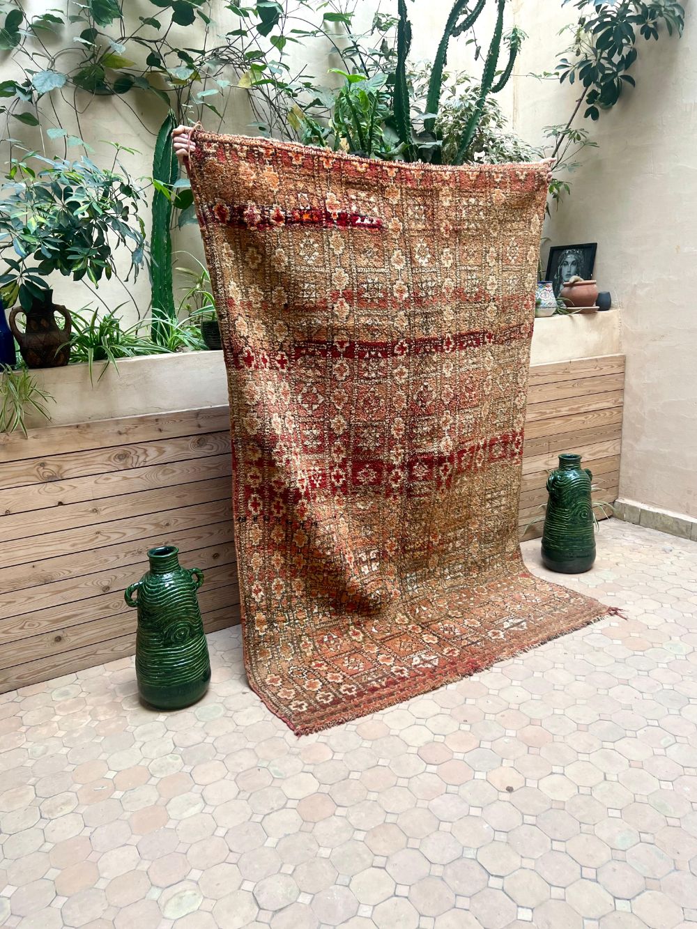 Moroccan Vintage Taznakht Rug 225x145cm