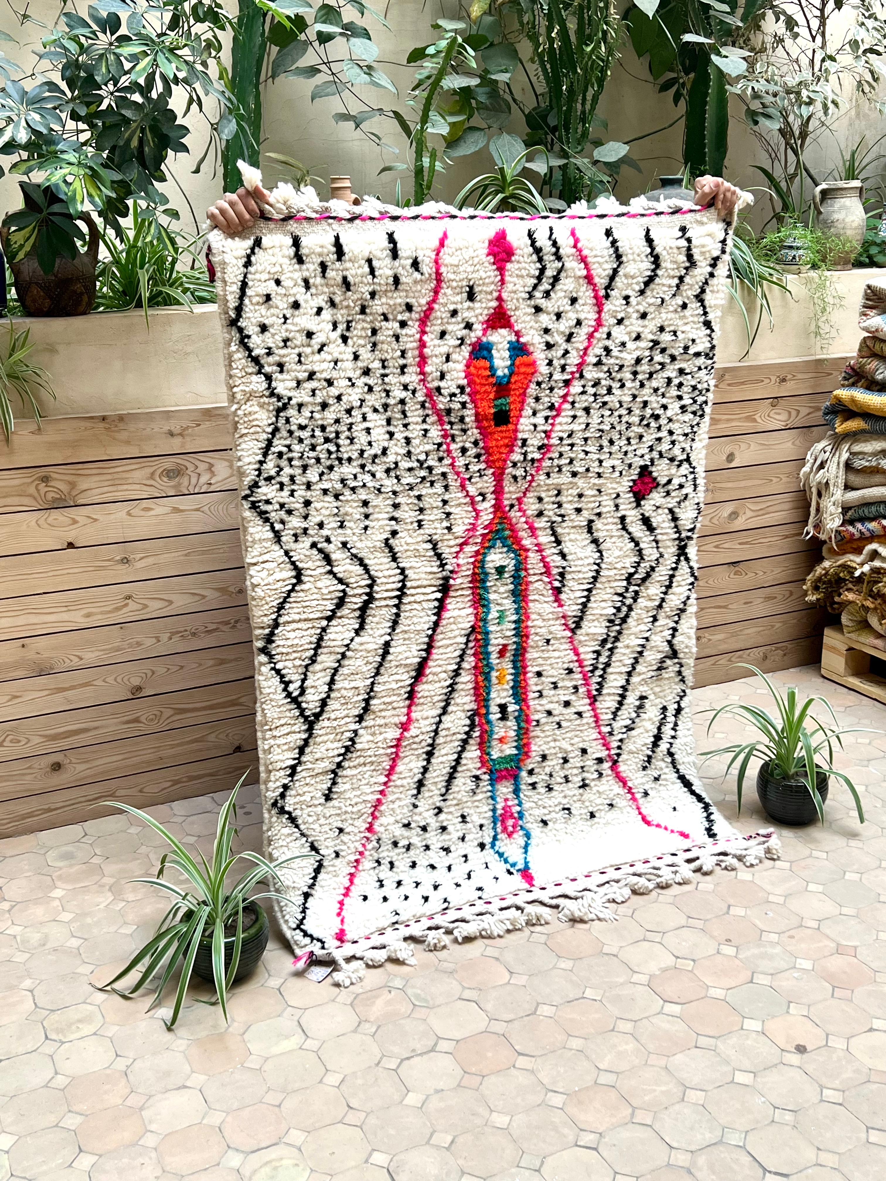 Marokkolainen Candy matto 145x100cm