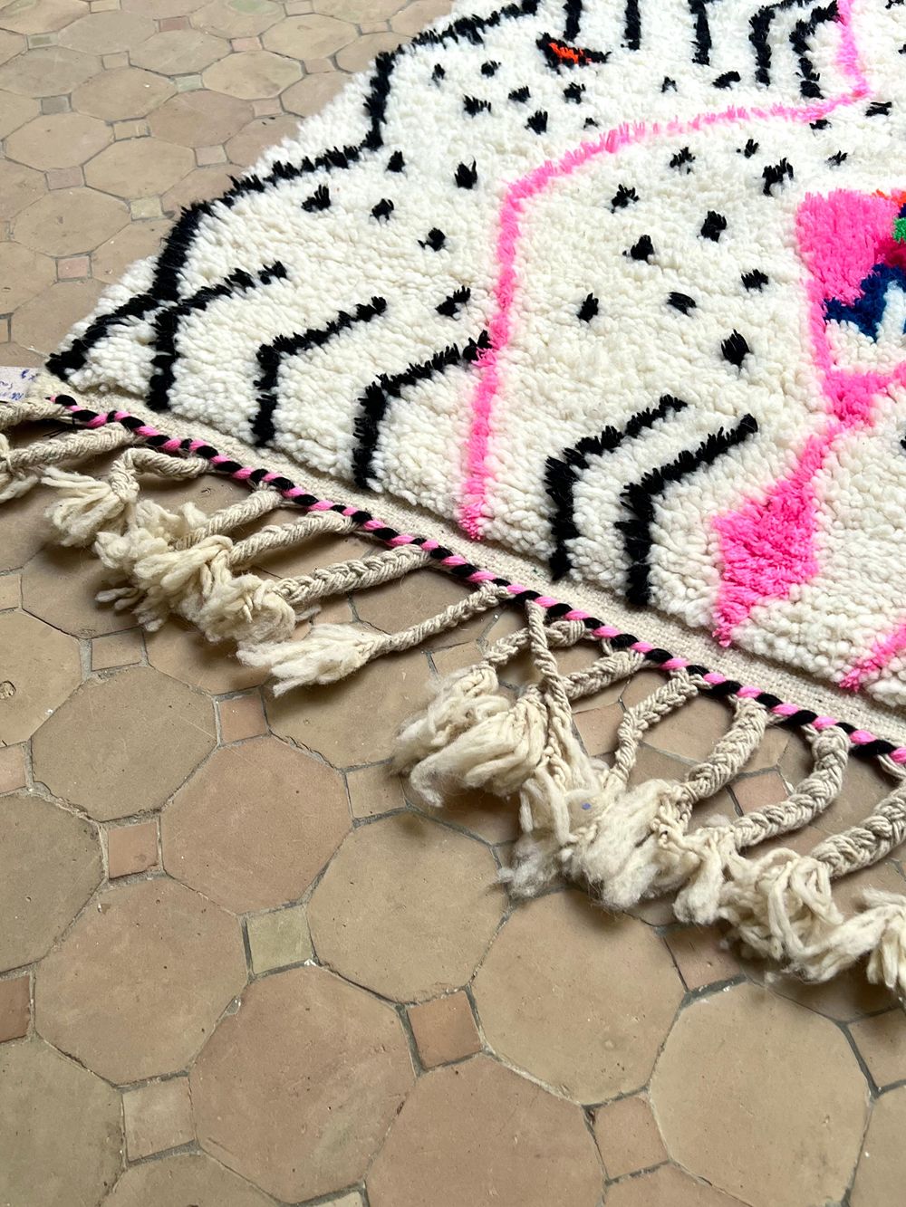 Marokkolainen Candy matto 150x105cm