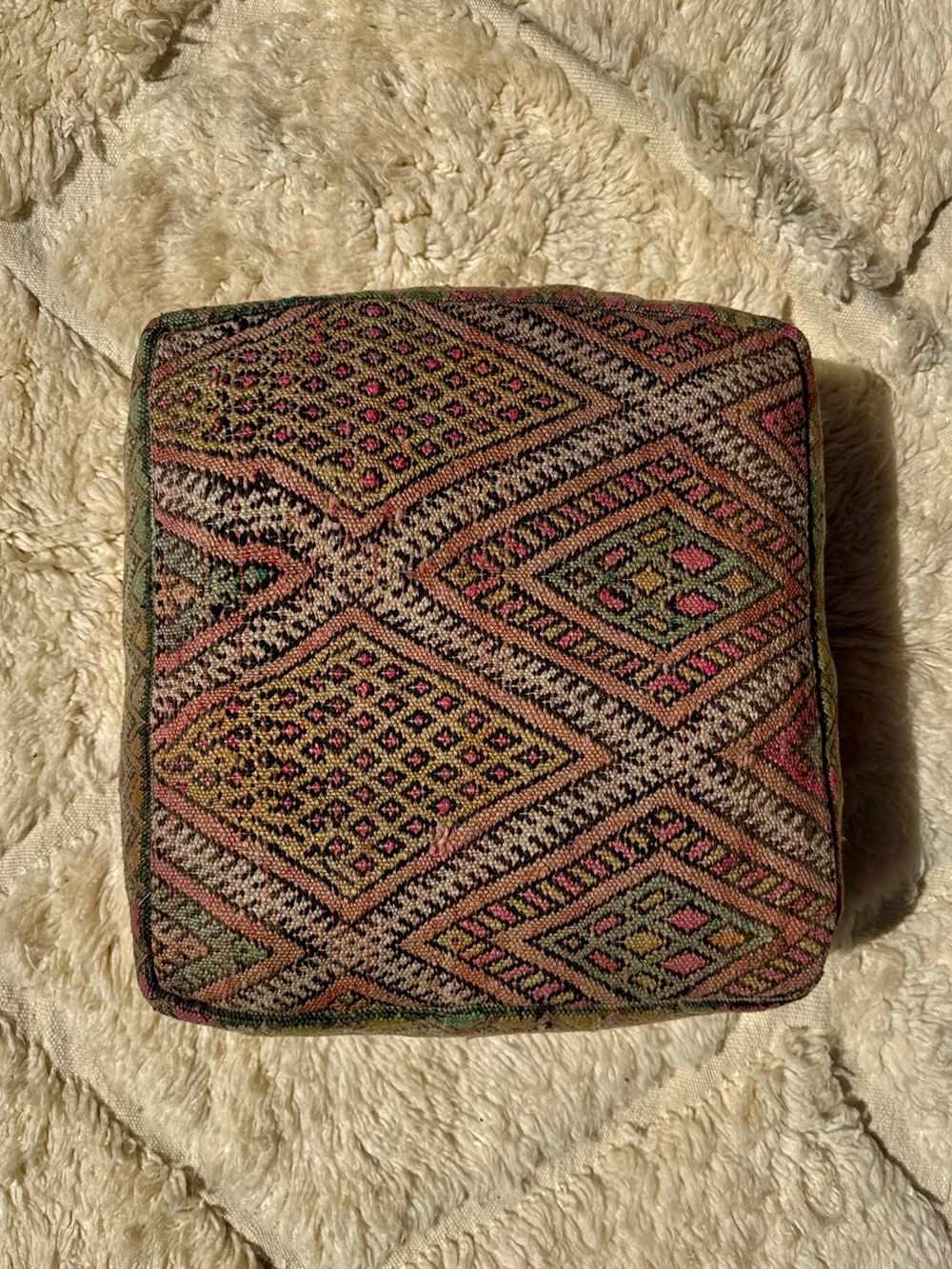 Moroccan Hanbel Pouf