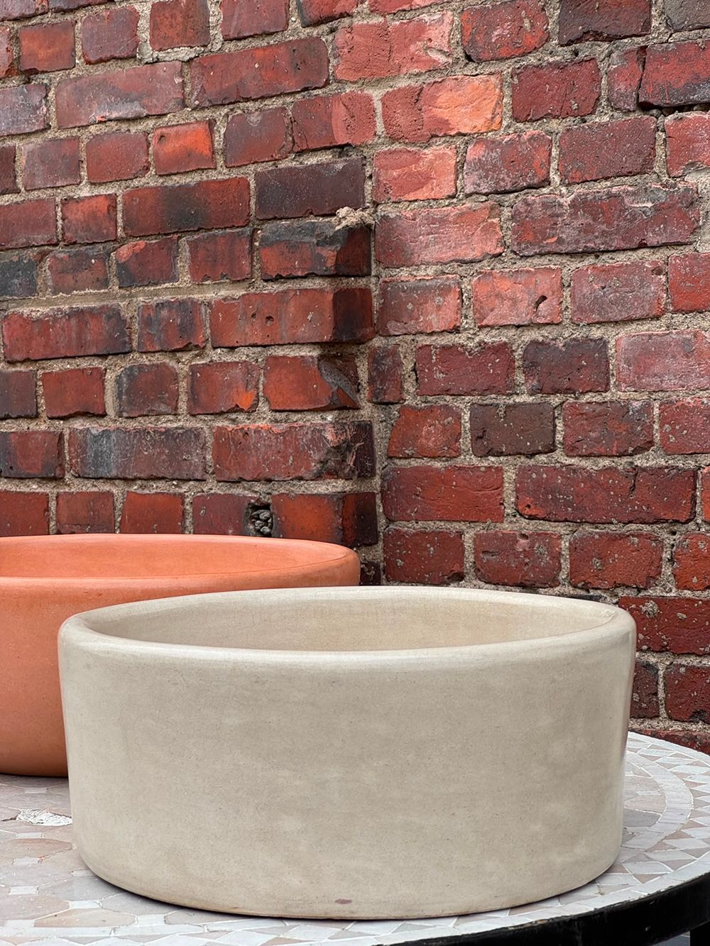 Tadelakt sink Natural clay