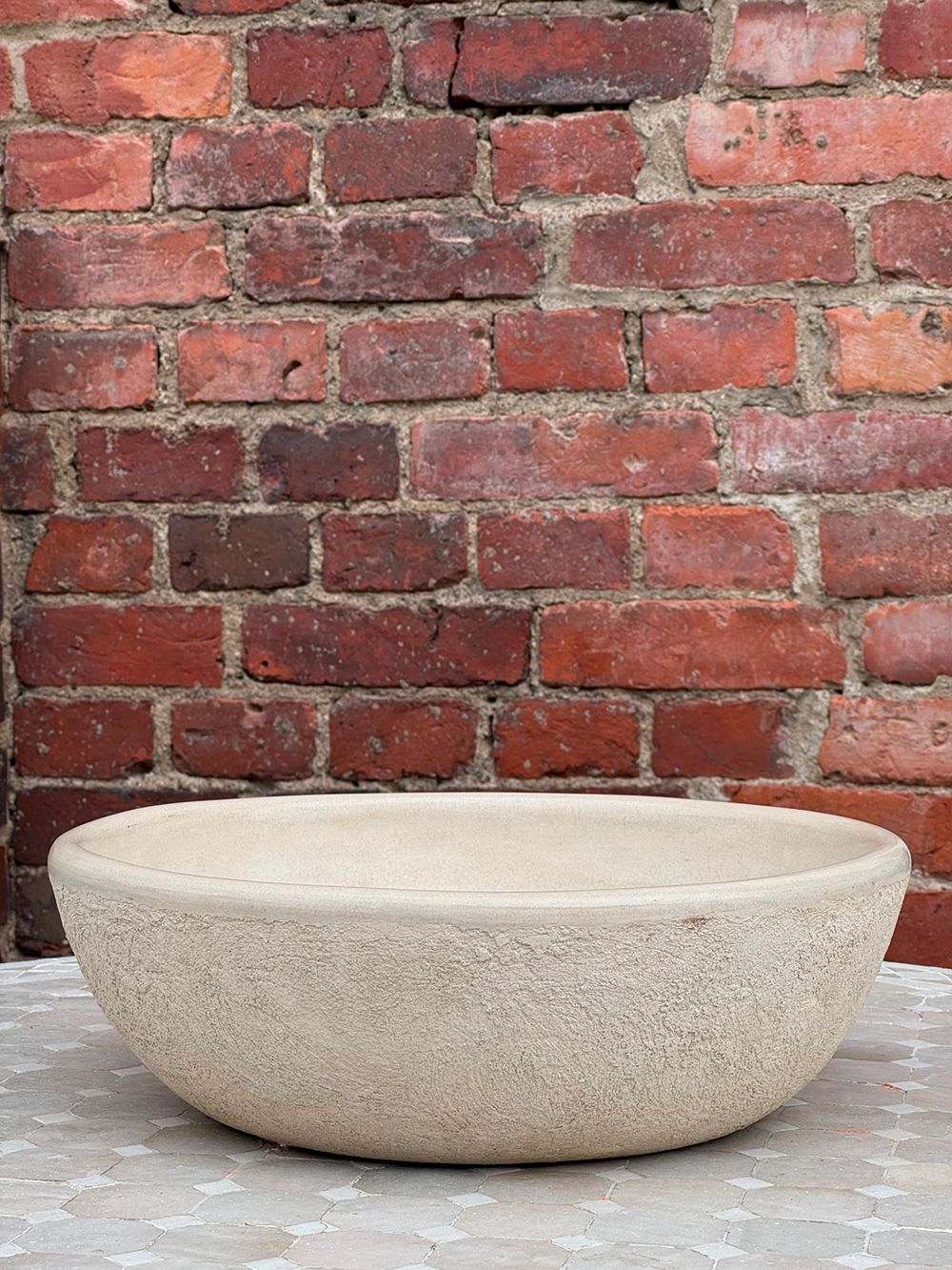 Tadelakt sink Natural clay