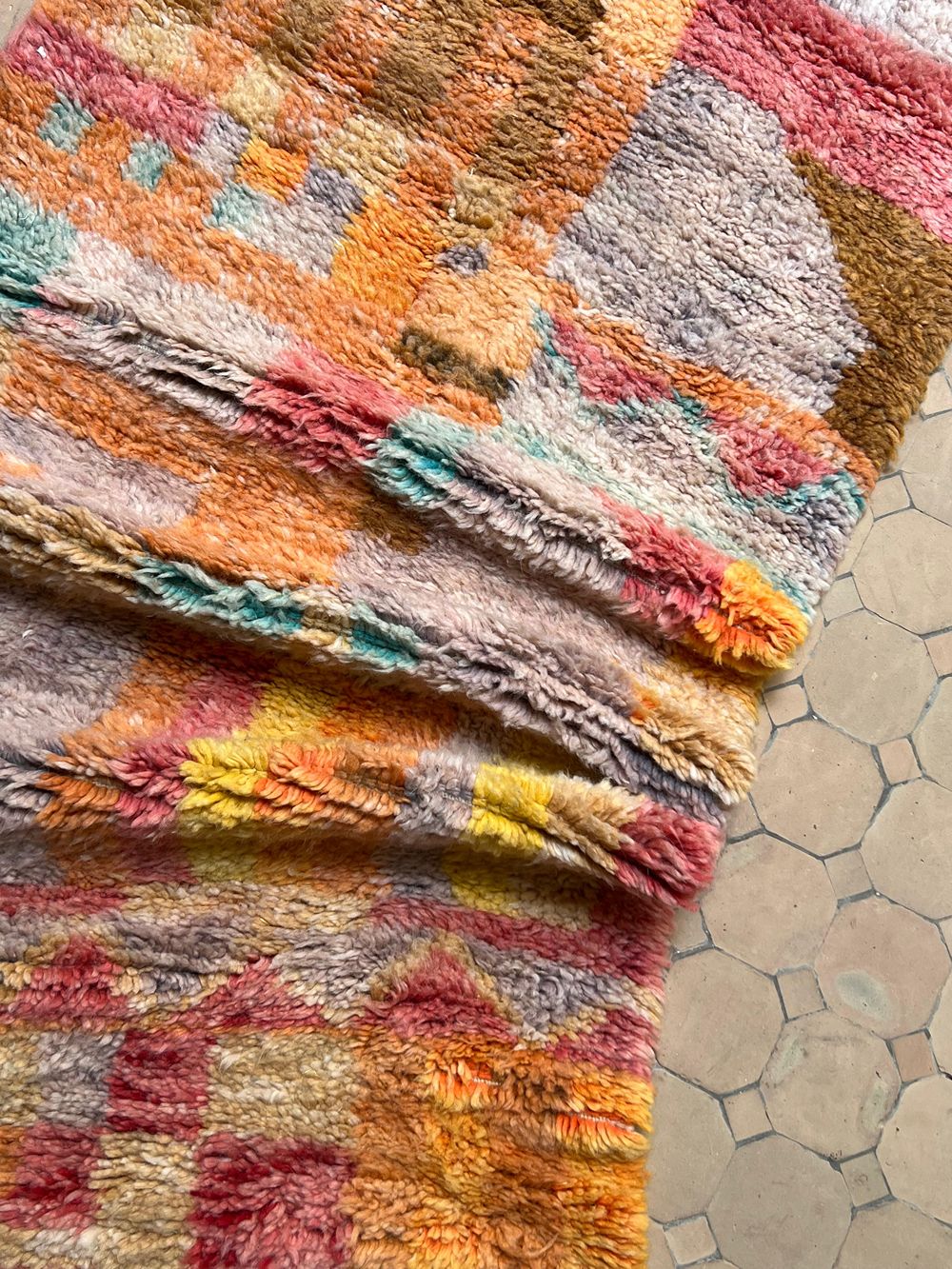 Moroccan Saghira Runner Rug 480x80cm