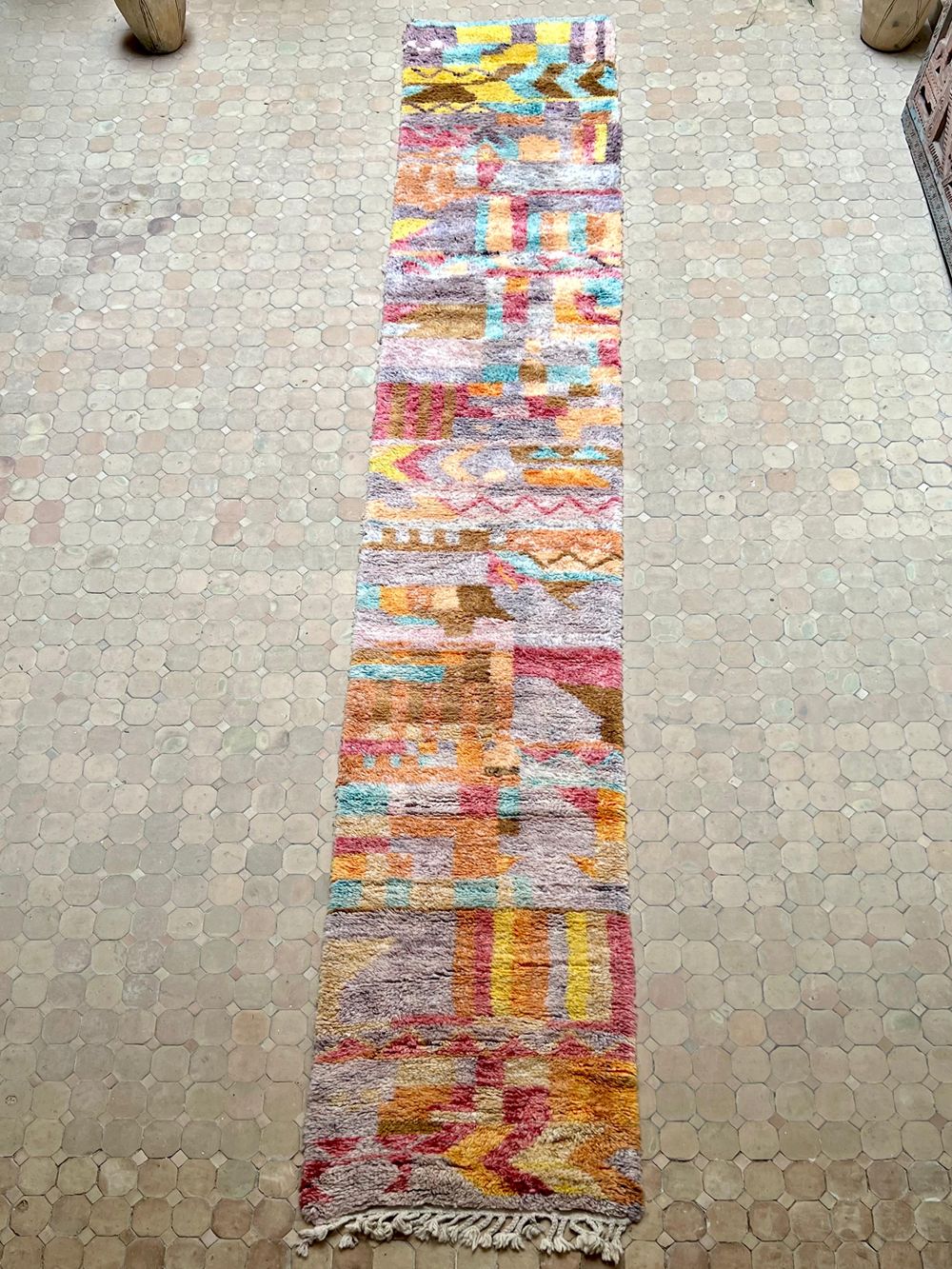 Marokkolainen Saghira käytävämatto 480x80cm