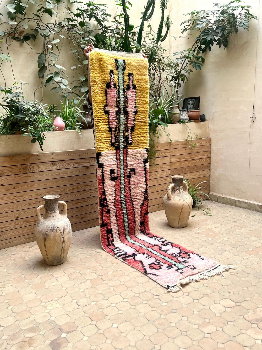 Marokkolainen käytävämatto Boujaad 280x60cm