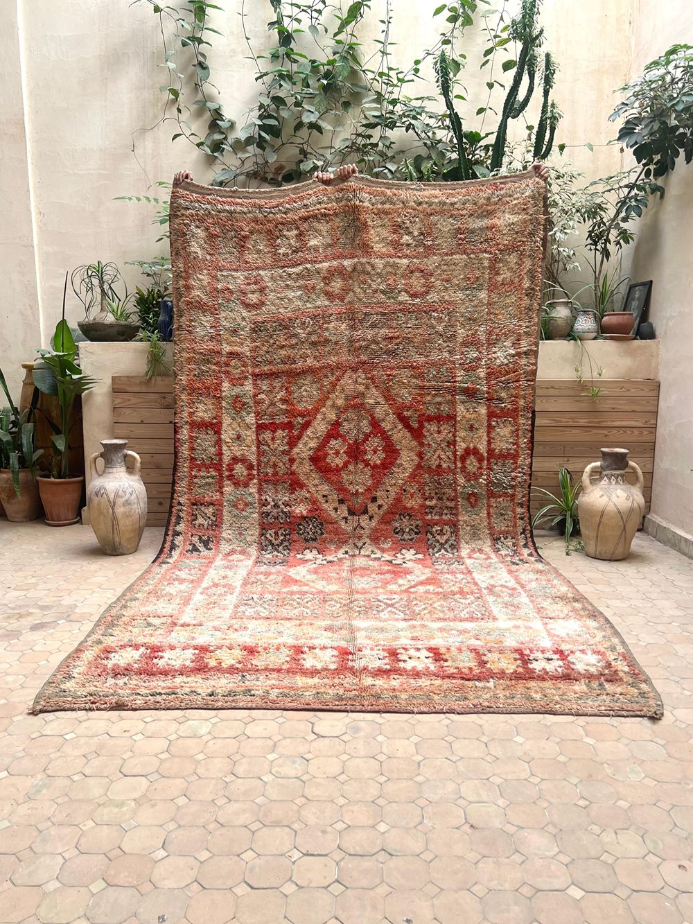 Moroccan Vintage Boujaad Rug 350x200cm