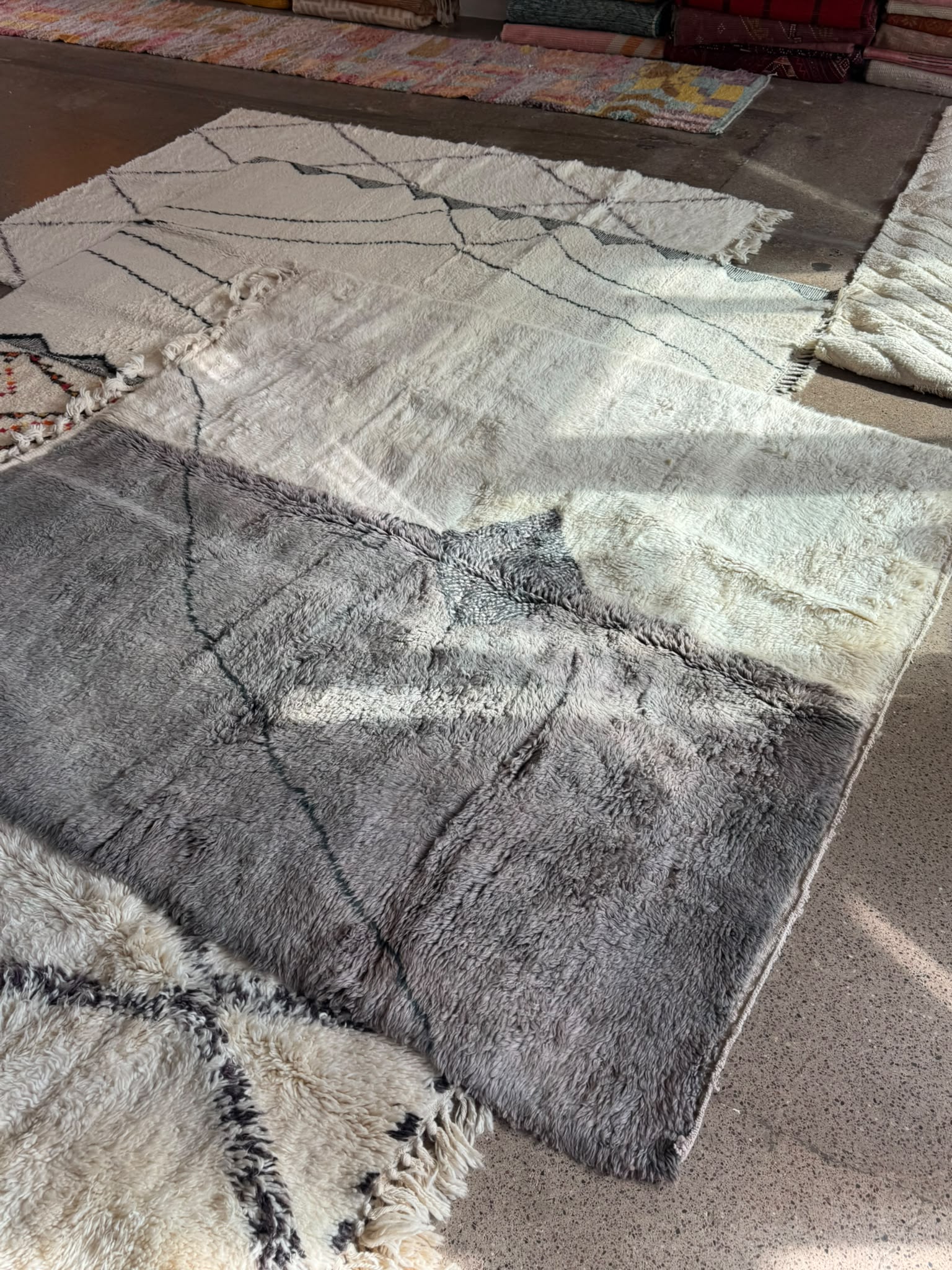 Marokkolainen Hanzo-matto 230x215cm
