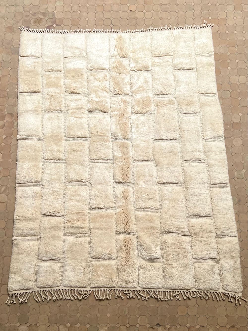 Marokkolainen Mrirt Jääkarhu matto 305x230cm