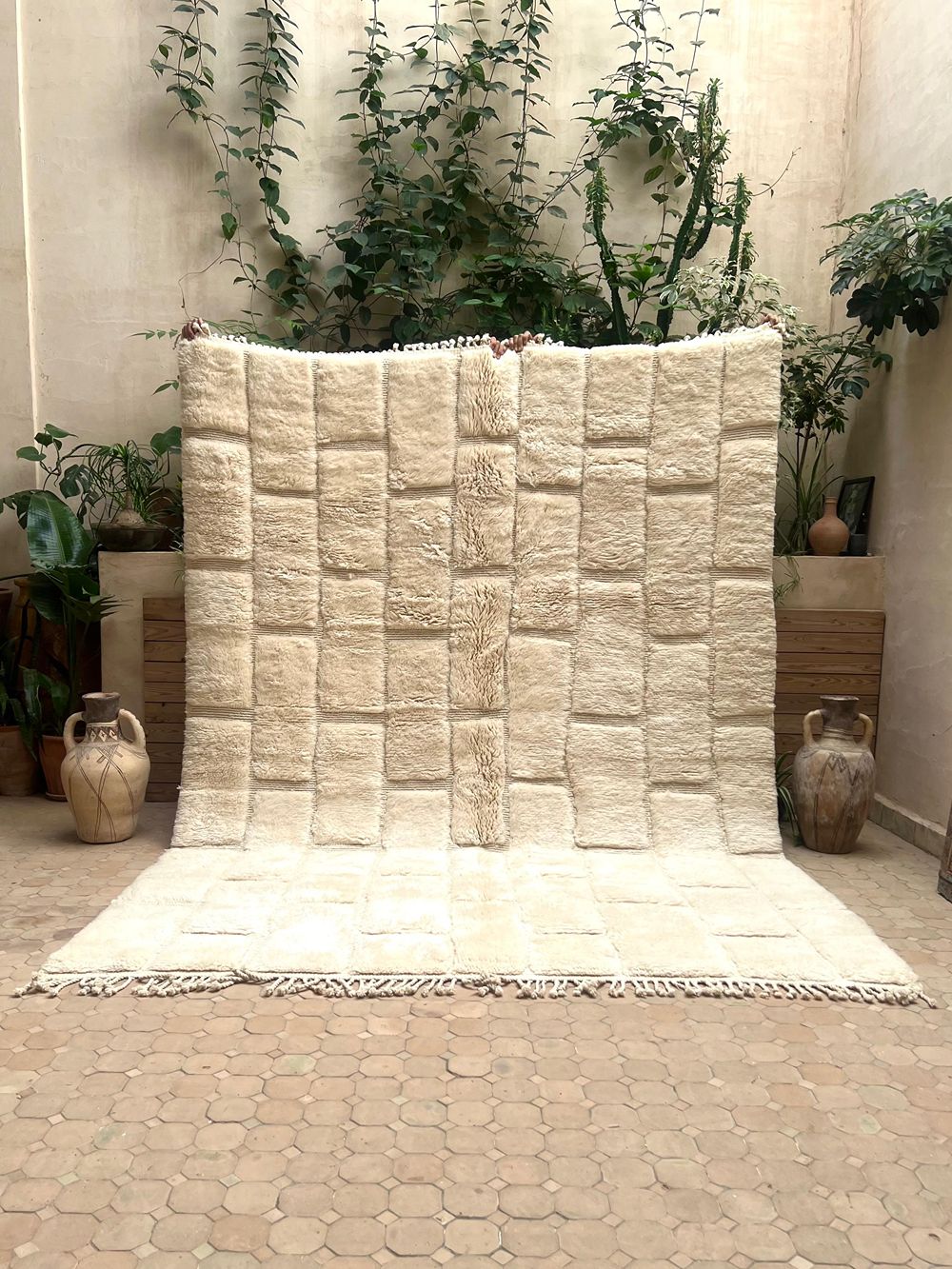 Marokkolainen Mrirt Jääkarhu matto 305x230cm