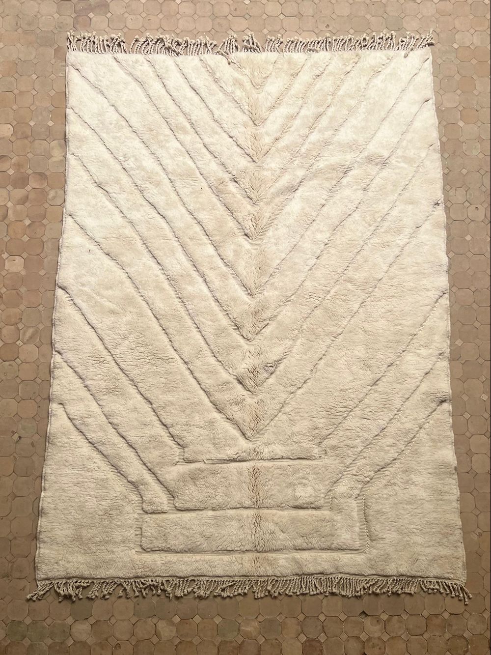 Marokkolainen Mrirt Jääkarhu matto 290x205cm