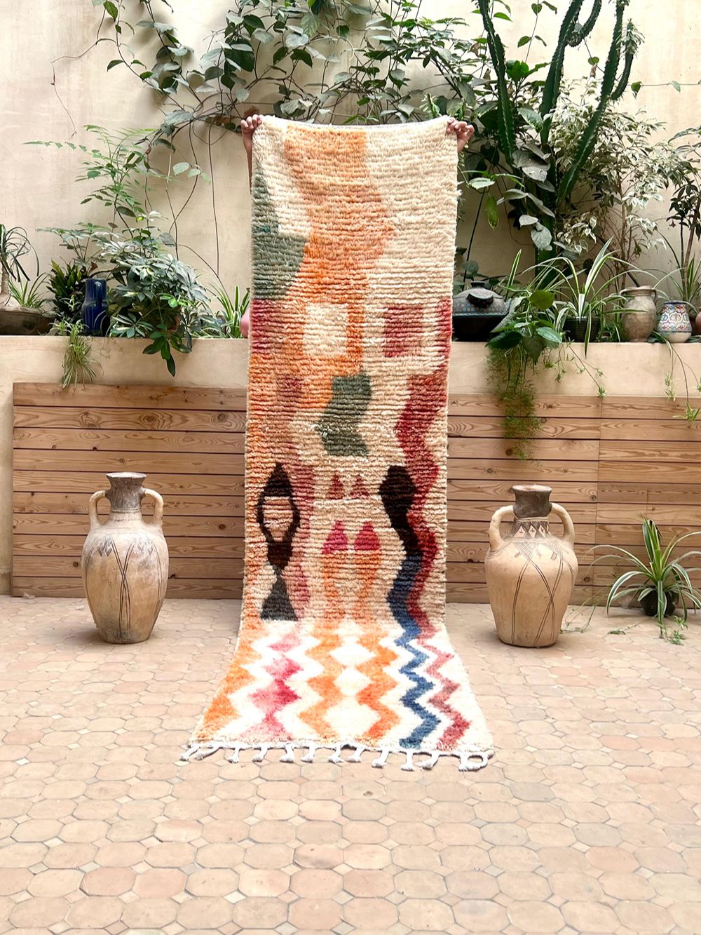 Moroccan Boujaad Runner 290x75cm