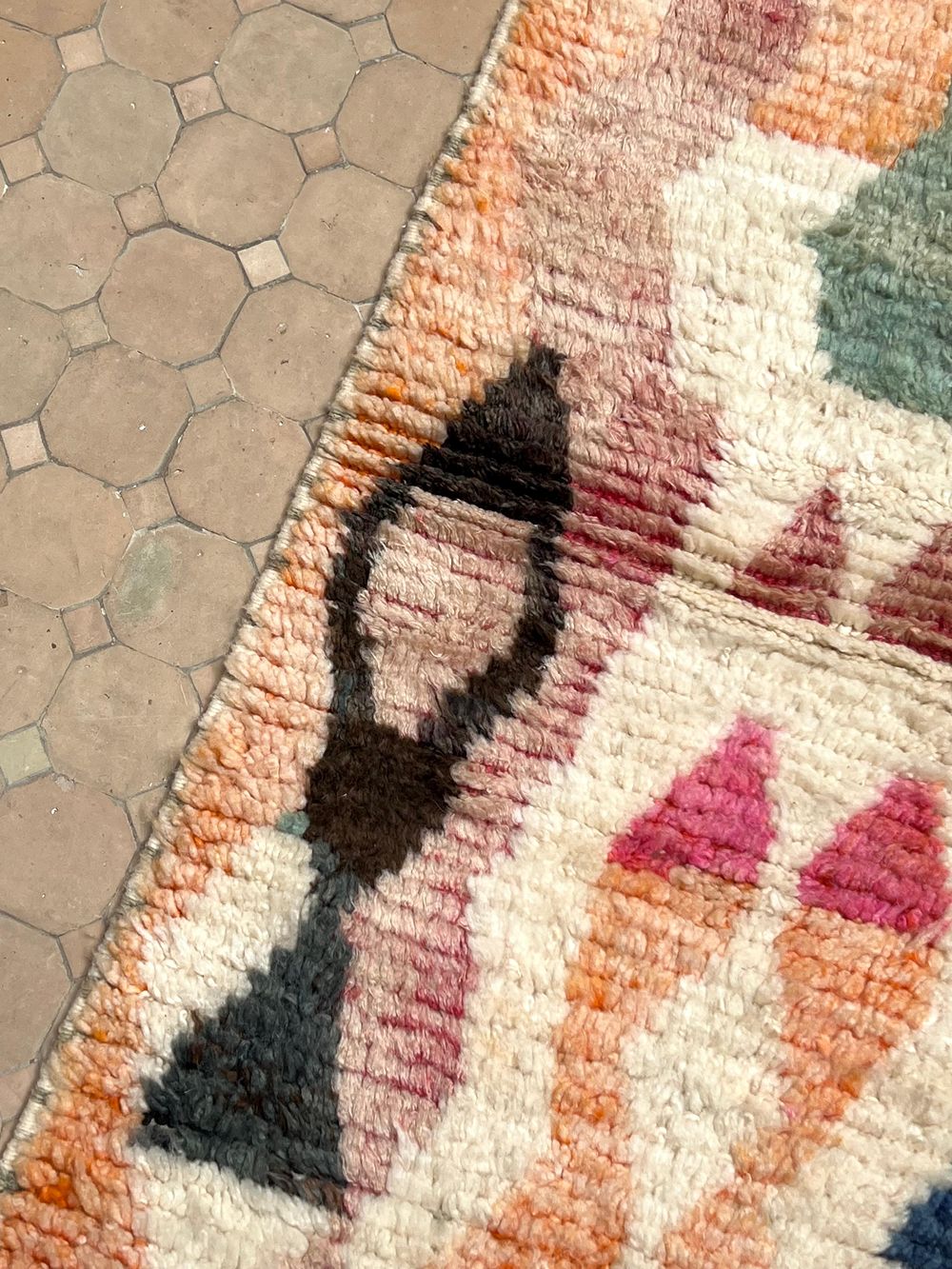 Moroccan Boujaad Runner 290x75cm