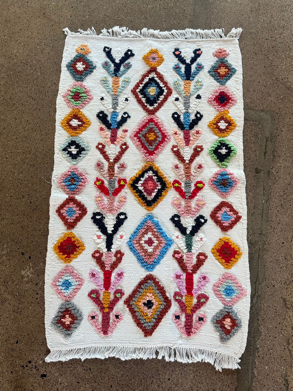 Moroccan Boucherouite Rug 150x90cm