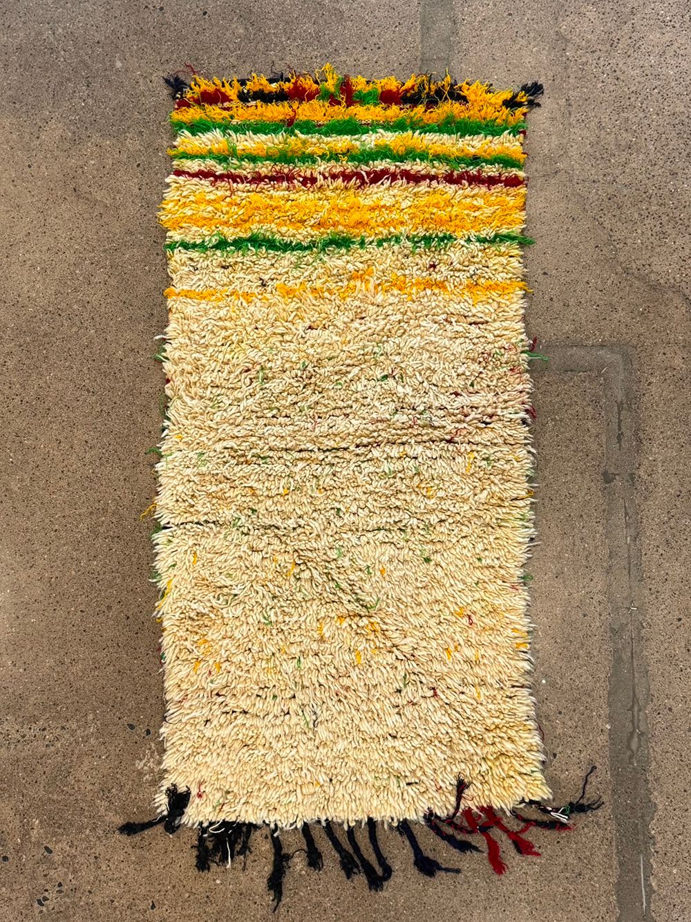 Moroccan Vintage Azilal Rug 170x80cm