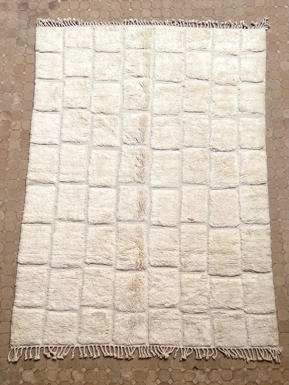 Marokkolainen Mrirt Jääkarhu matto 305x230cm