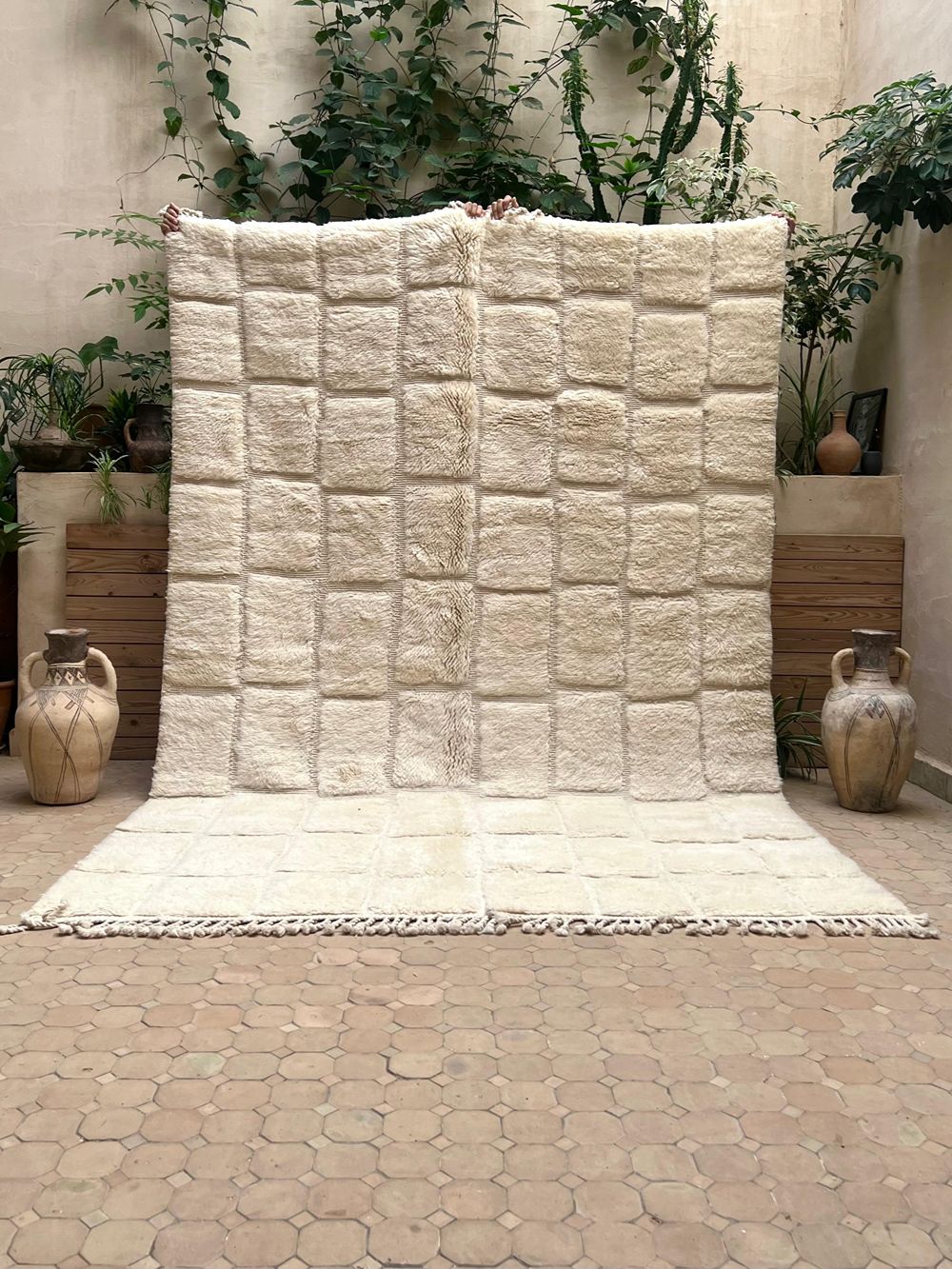 Marokkolainen Mrirt Jääkarhu matto 305x230cm