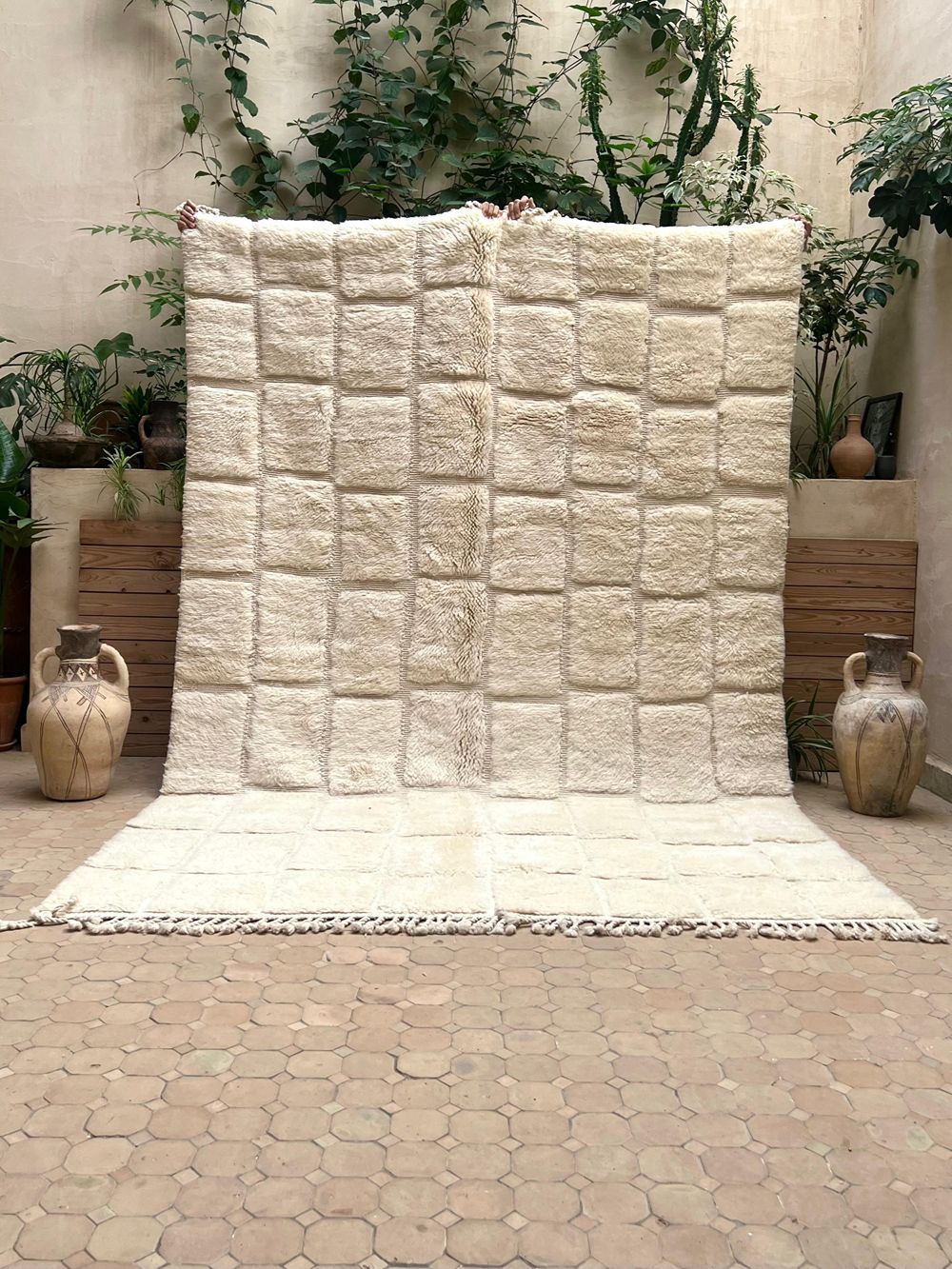 Marokkolainen Mrirt Jääkarhu matto 305x210cm