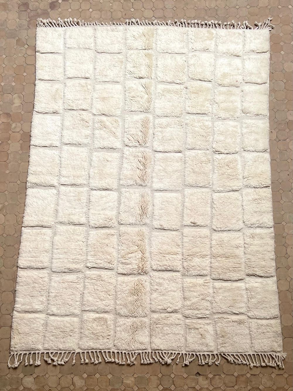 Marokkolainen Mrirt Jääkarhu matto 305x210cm