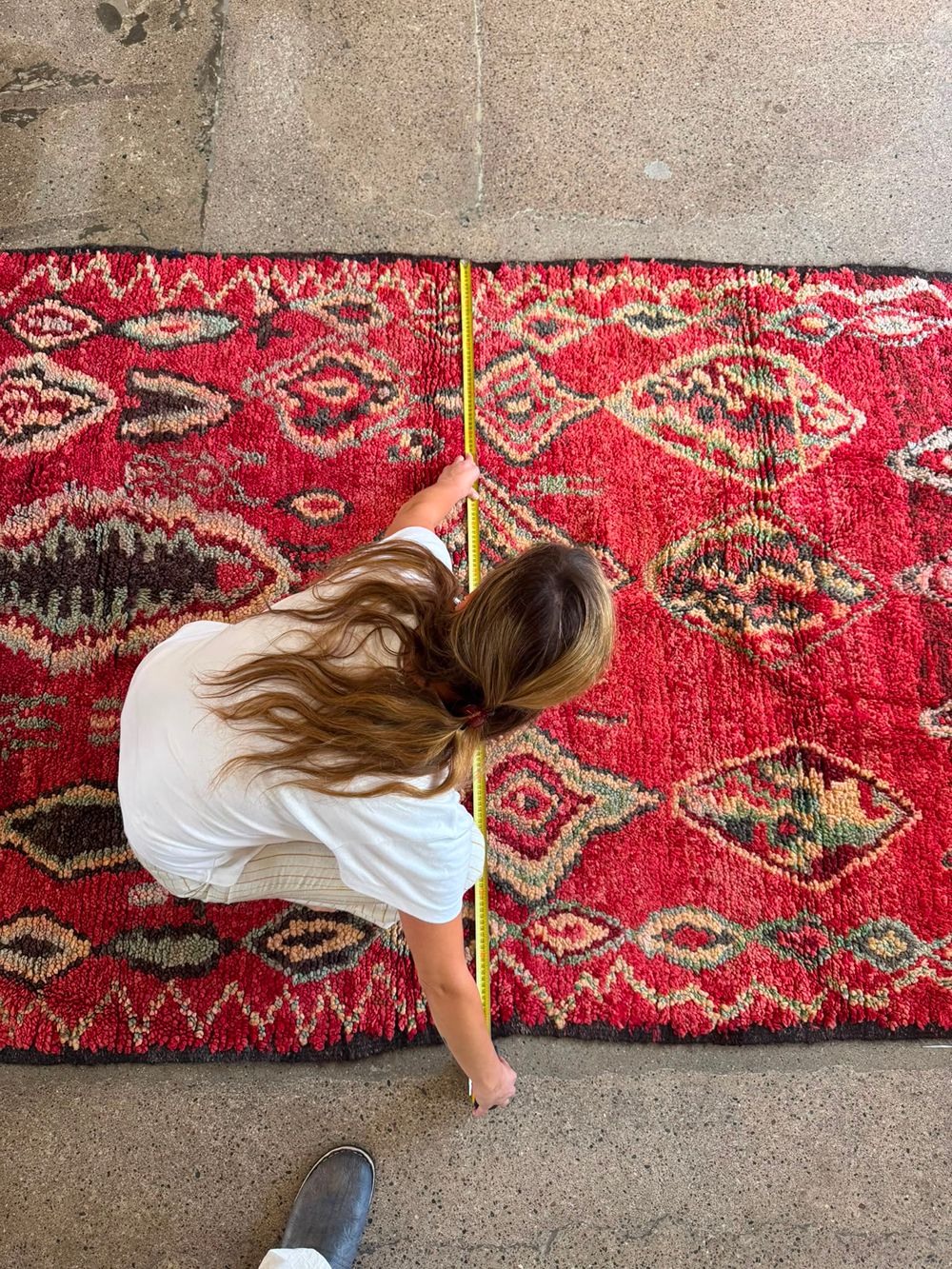 Marokkolainen vintage Boujaad matto 255x155cm