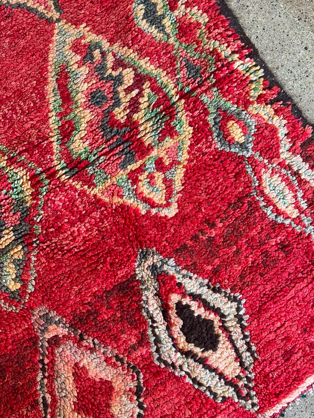 Marokkolainen vintage Boujaad matto 255x155cm