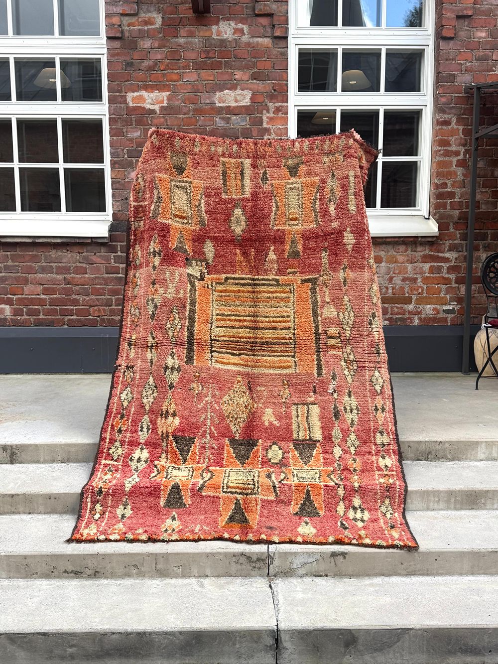 Marokkolainen vintage Boujaad matto 250x160cm