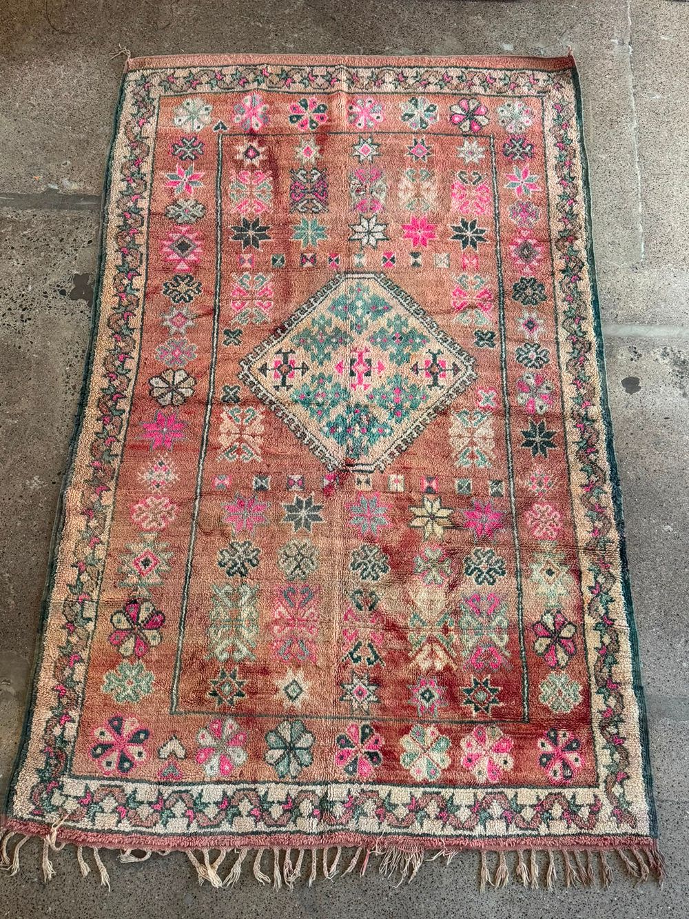 Moroccan Vintage Boujaad Rug 315x200cm
