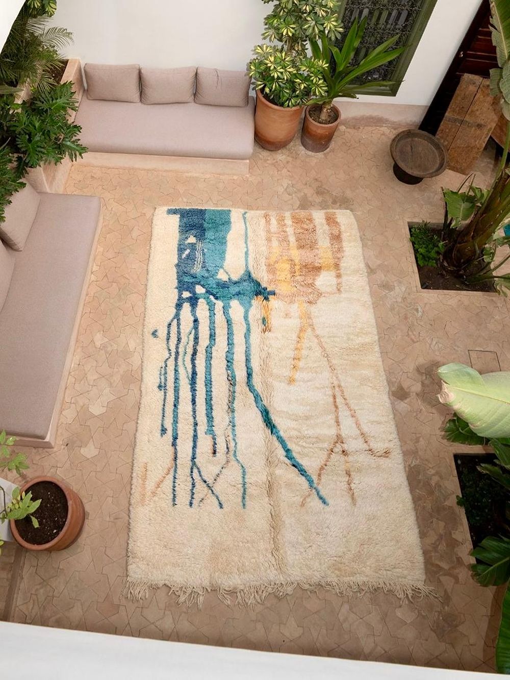 Moroccan Mrirt Rug 305x205cm