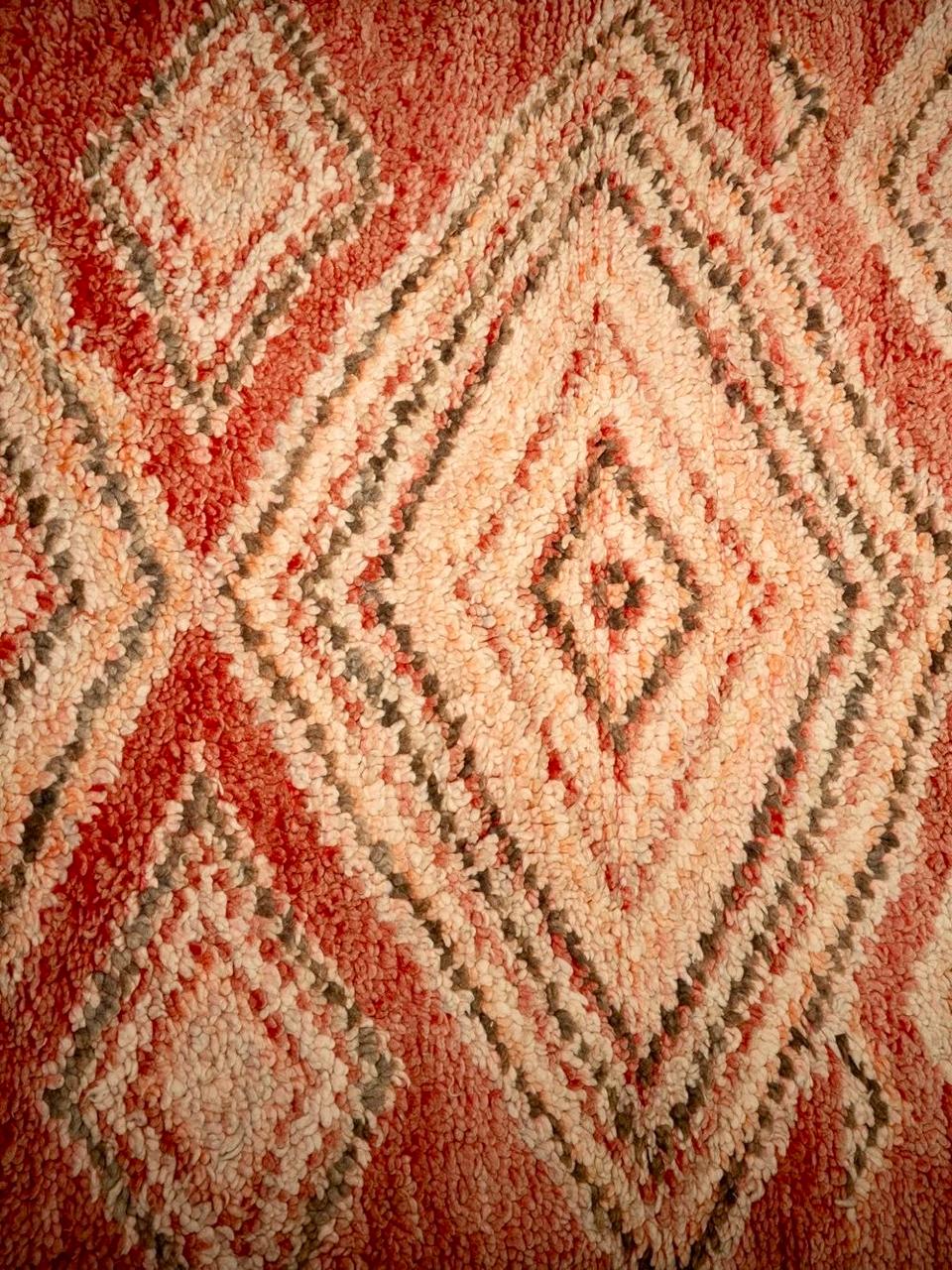 Marokkolainen vintage Boujaad matto 495x115cm