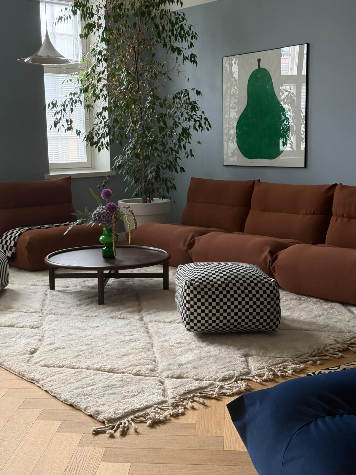 Marokkolainen Mrirt Jääkarhu matto 350x260cm