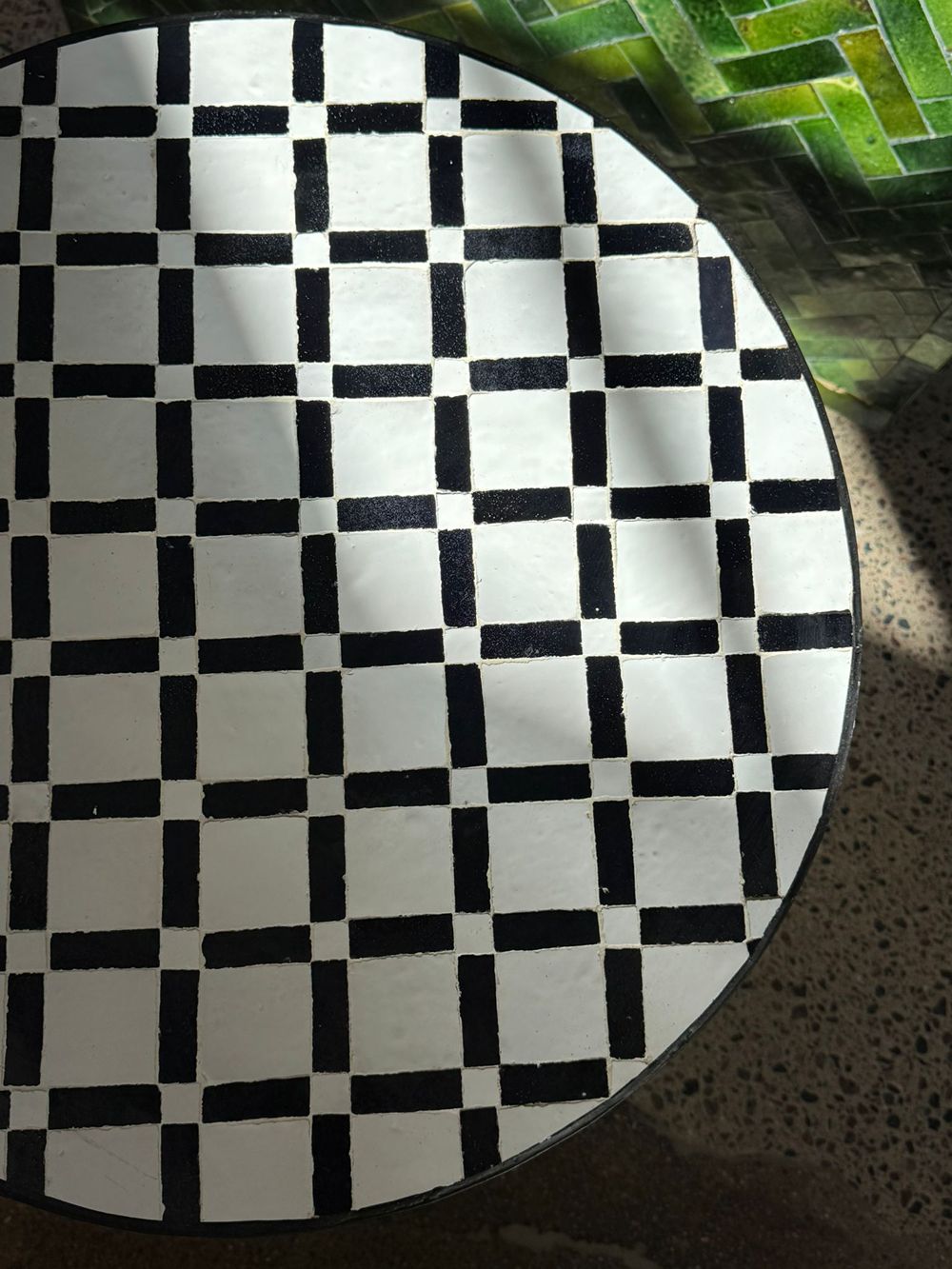 Mosaic Table Tile Floor