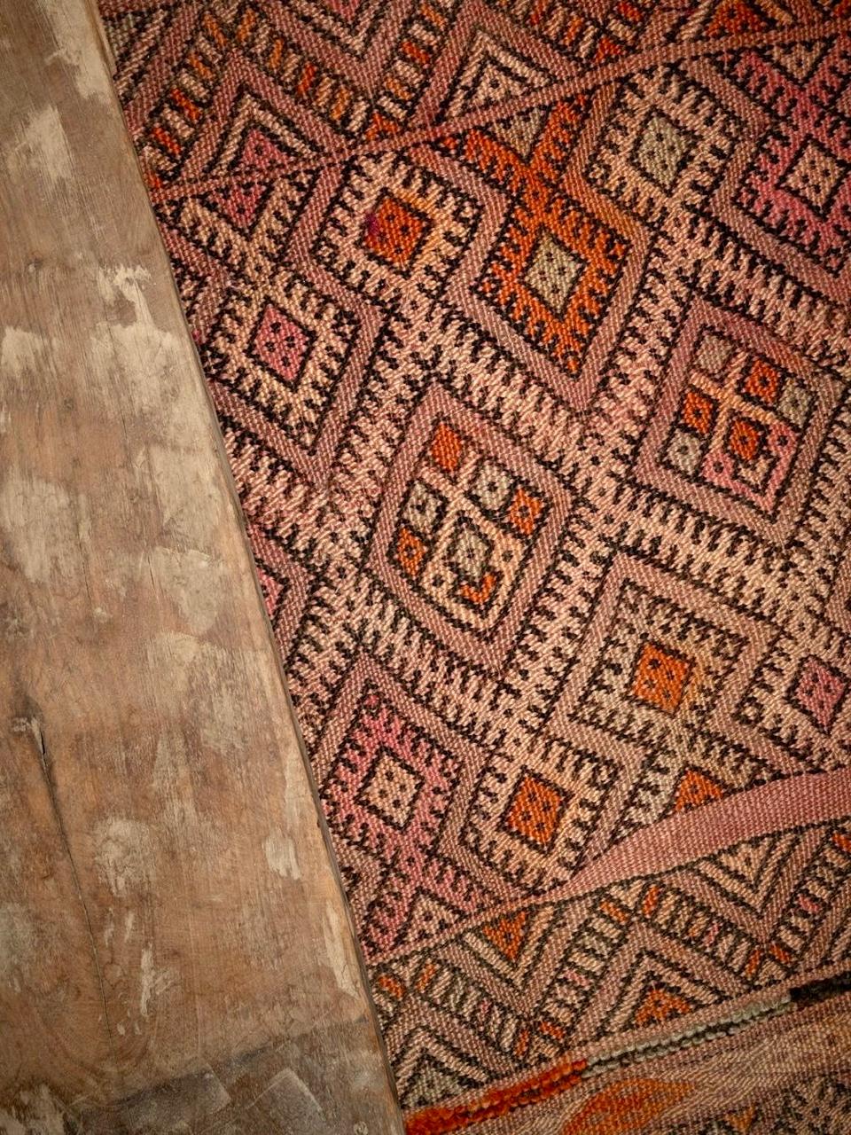 Moroccan vintage Flatweave Rug 250x190cm