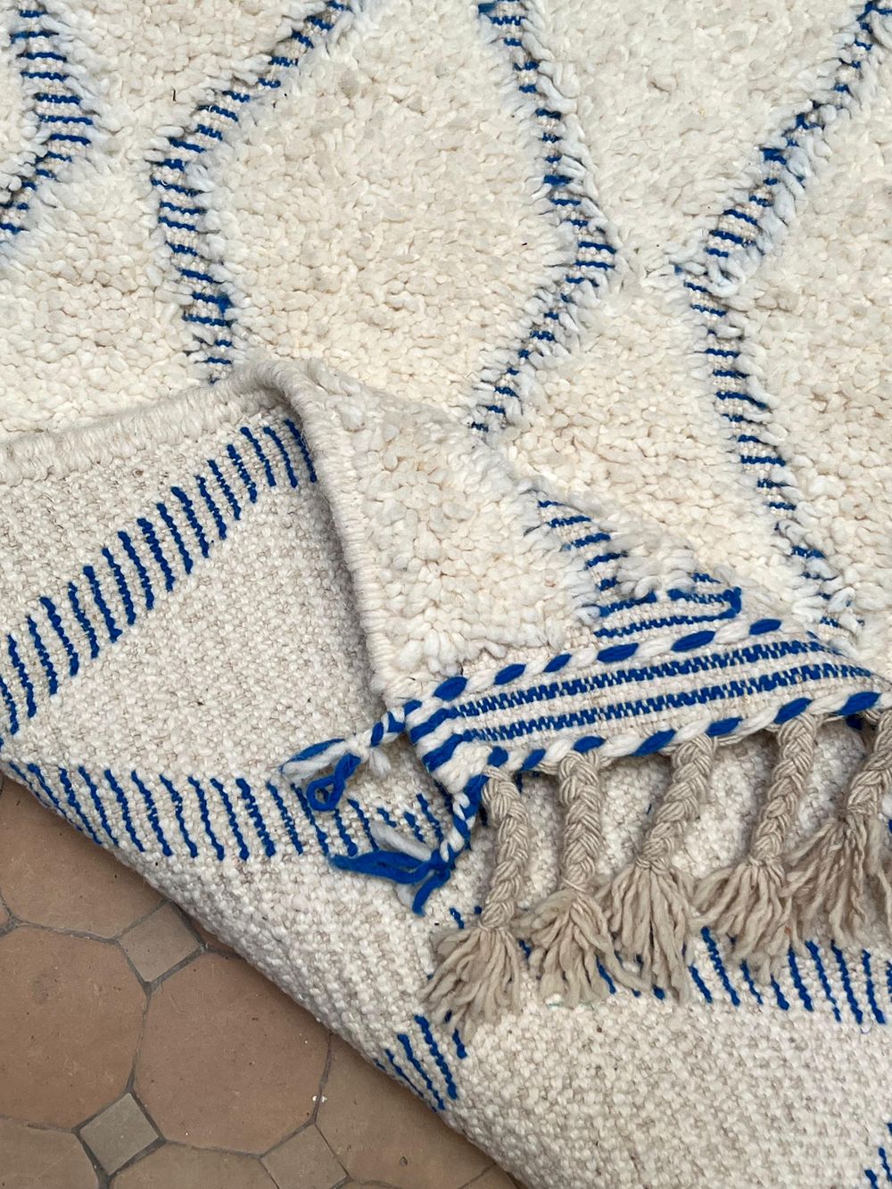 Moroccan Azilal Rug 105x60cm