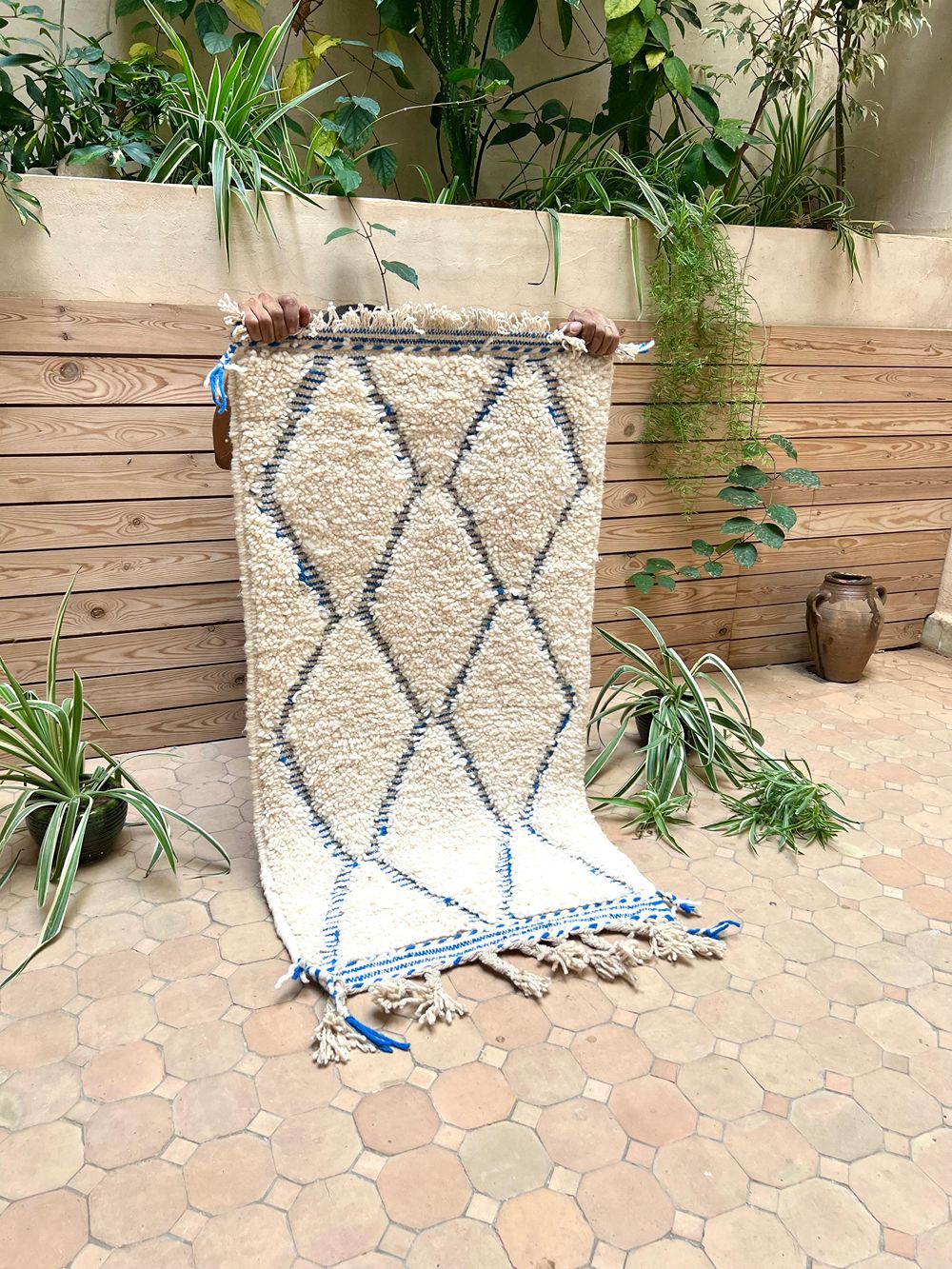 Moroccan Azilal Rug 105x60cm