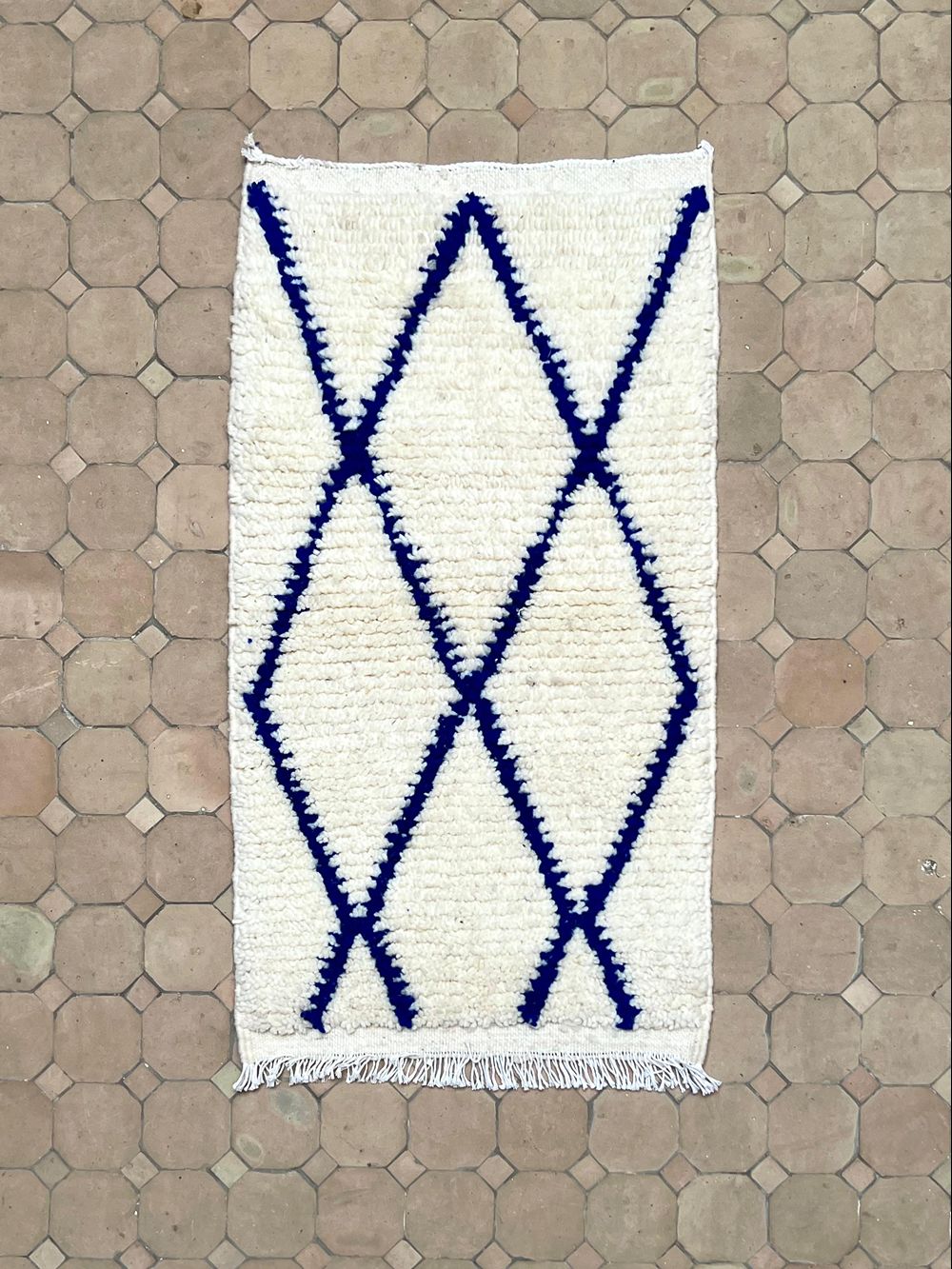 Moroccan Azilal Rug 100x50cm